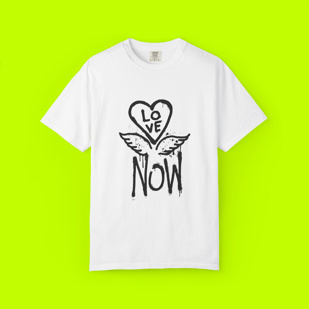 Modern Vintage Style, GraphicTee, Love Now T-shirt
