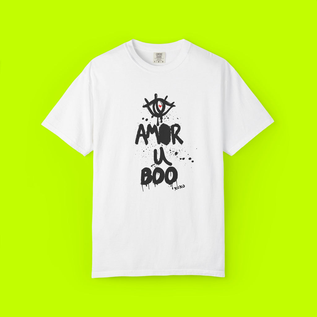 Modern Vintage Style, GraphicTee, I Amor U Boo T-shirt