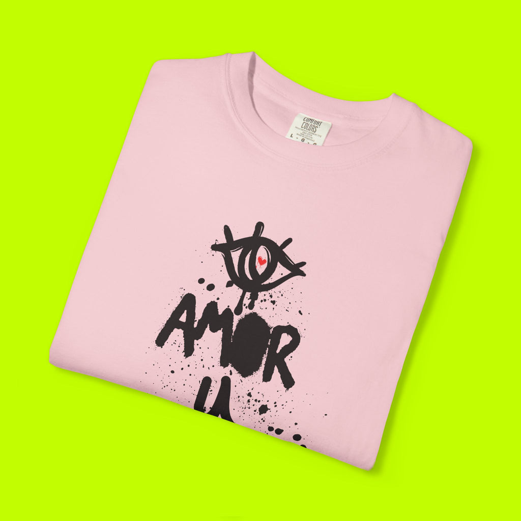 Modern Vintage Style, GraphicTee, I Amor U Boo T-shirt