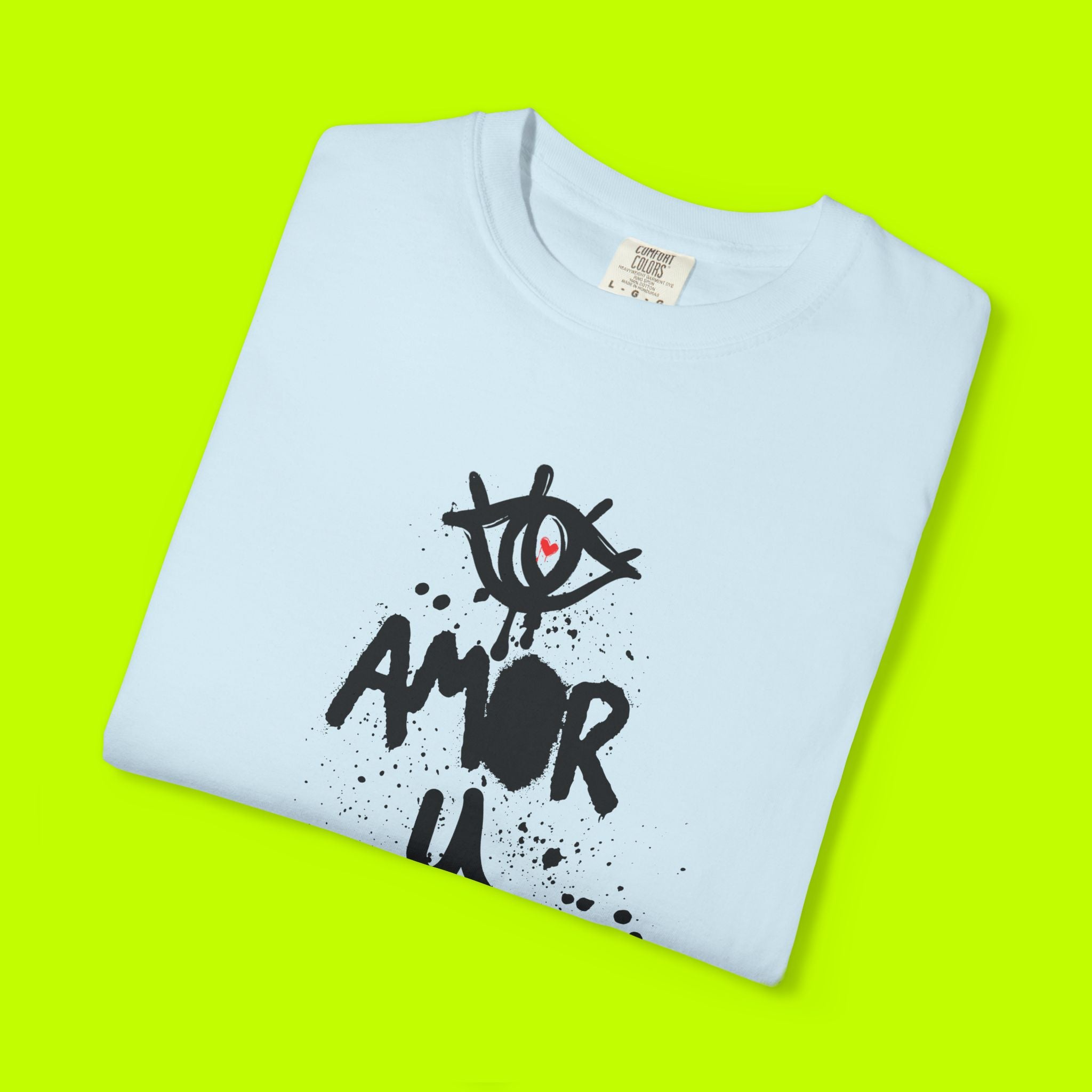 Modern Vintage Style, GraphicTee, I Amor U Boo T-shirt