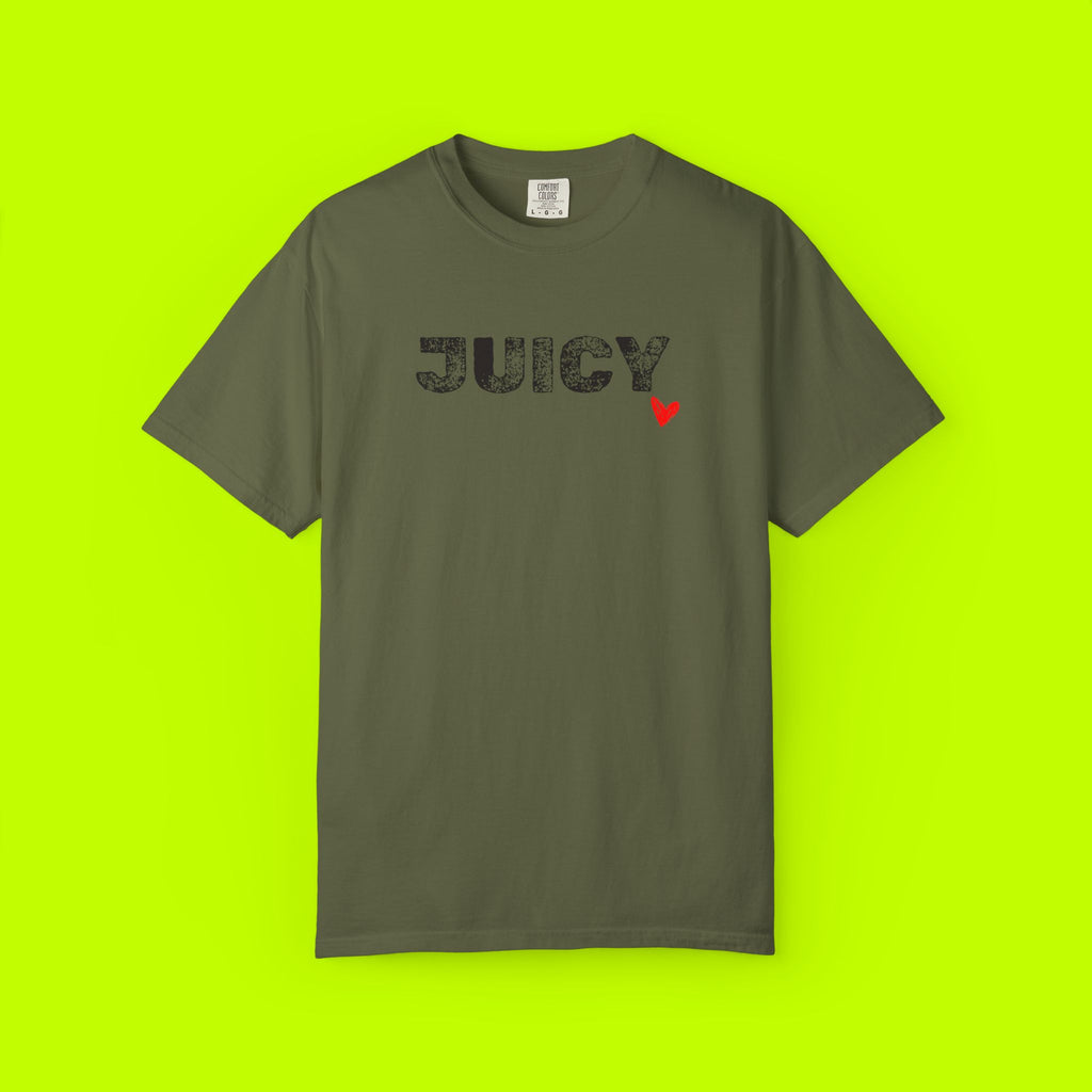 Vintage Style 'Juicy' Unisex Graphic Tee, Music Lover Gift, Retro Hip Hop Tee,