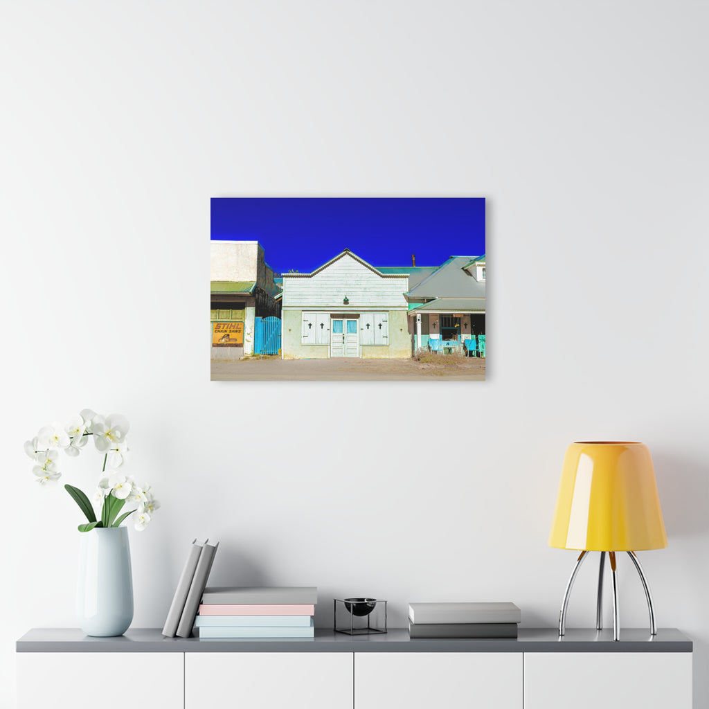 Acrylic Print - Vintage shopfront Photo (French Cleat Hanging)