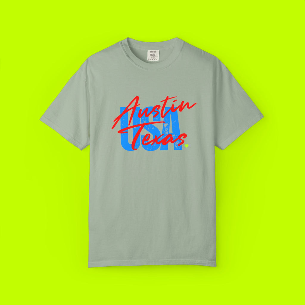 Vintage Style, Graphic Tee, Austin T-shirt