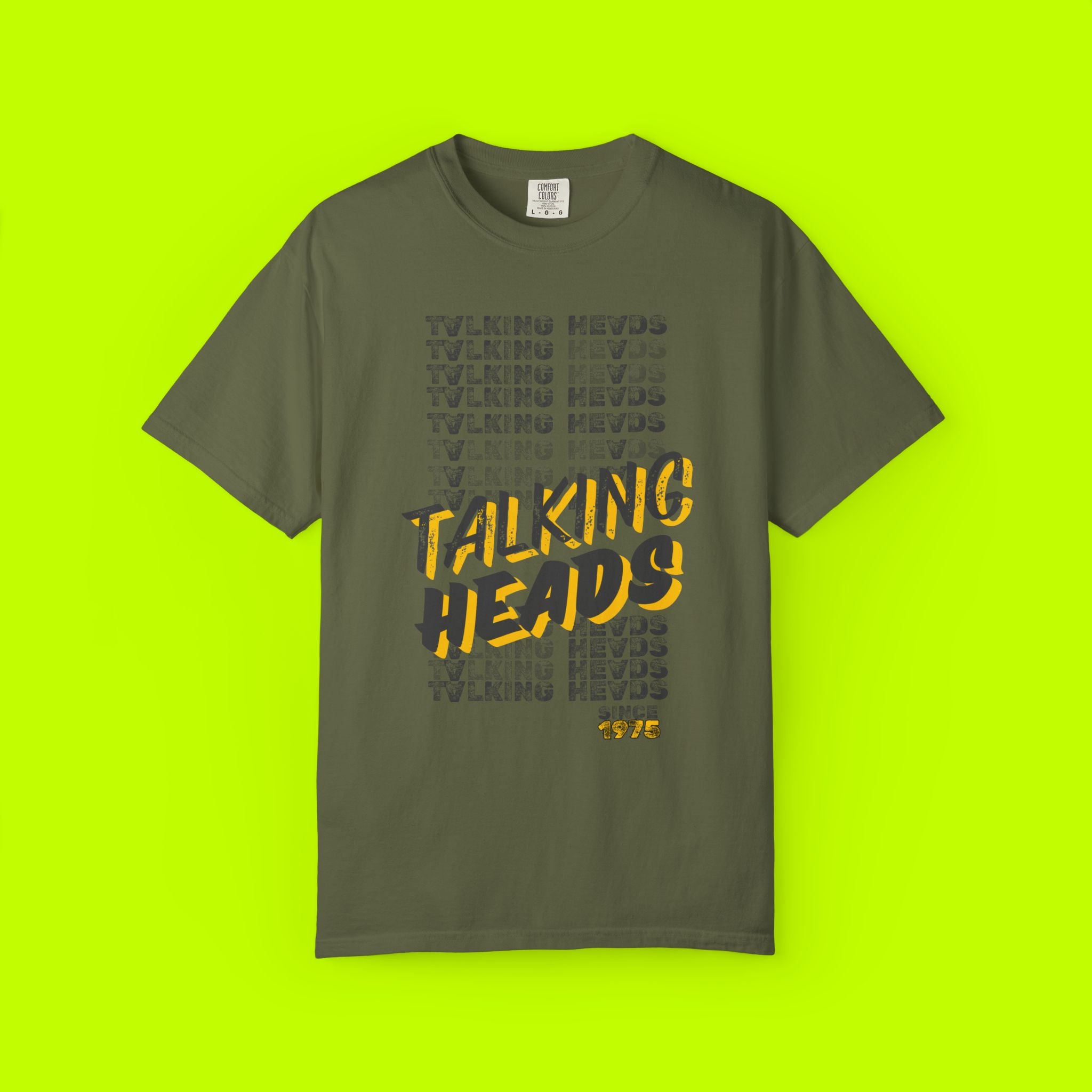 Talking Heads, Modern Vintage Style t-shirt