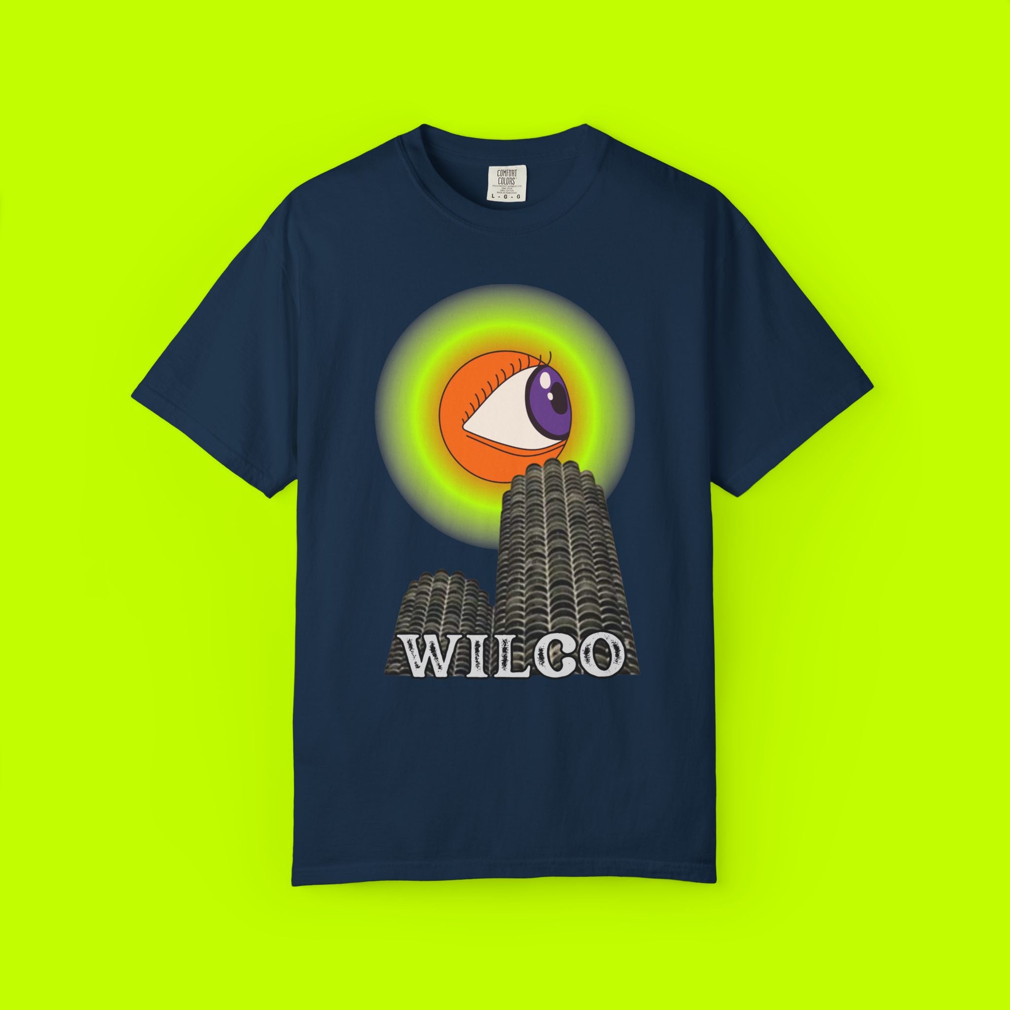Modern Vintage Style Wilco T-shirt