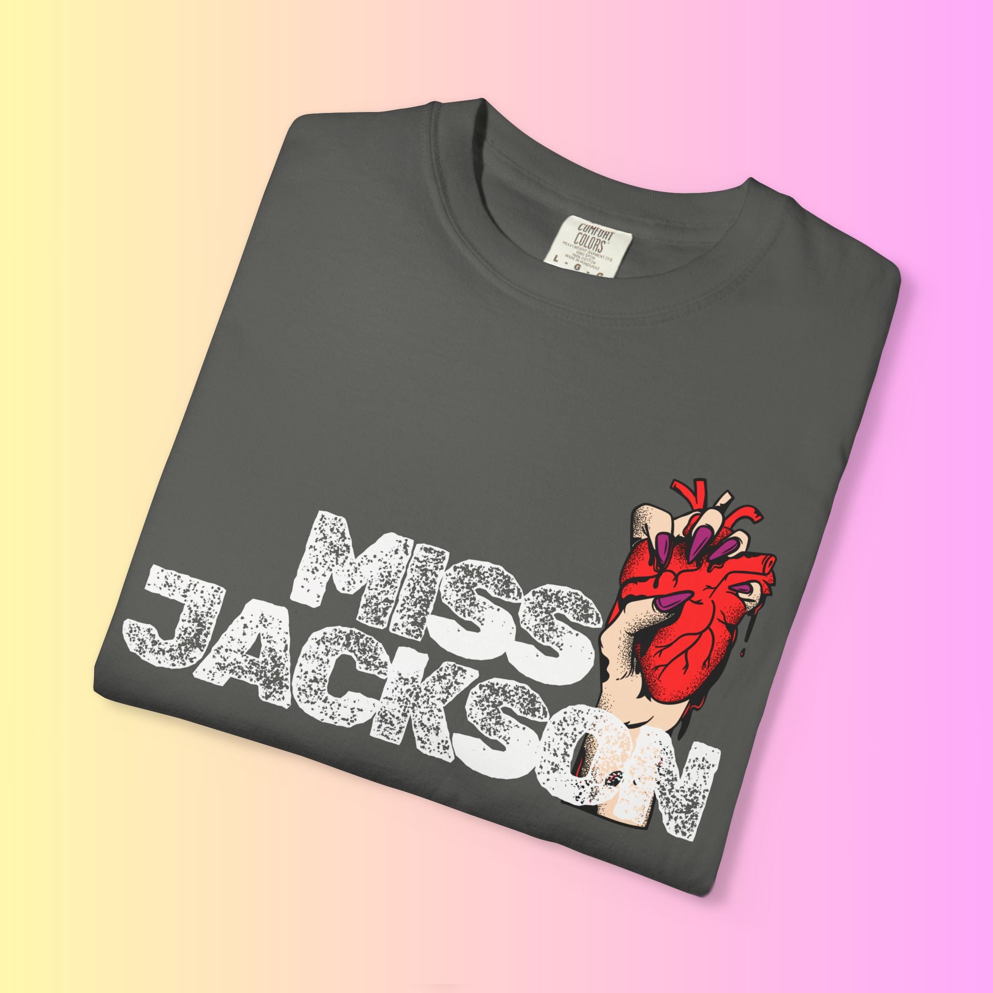 Miss Jackson Tee— 'I'm Sorry' Graphic Tee with Anatomical Heart