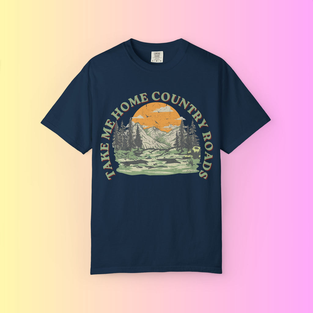 Take Me Home Country Road — Vintage Style Tee