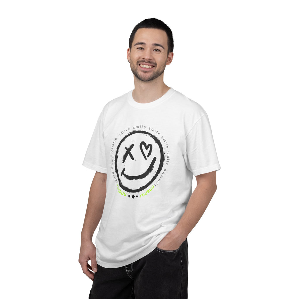 Vintage Style, Smiley Face, Smile Dammit Tshirt