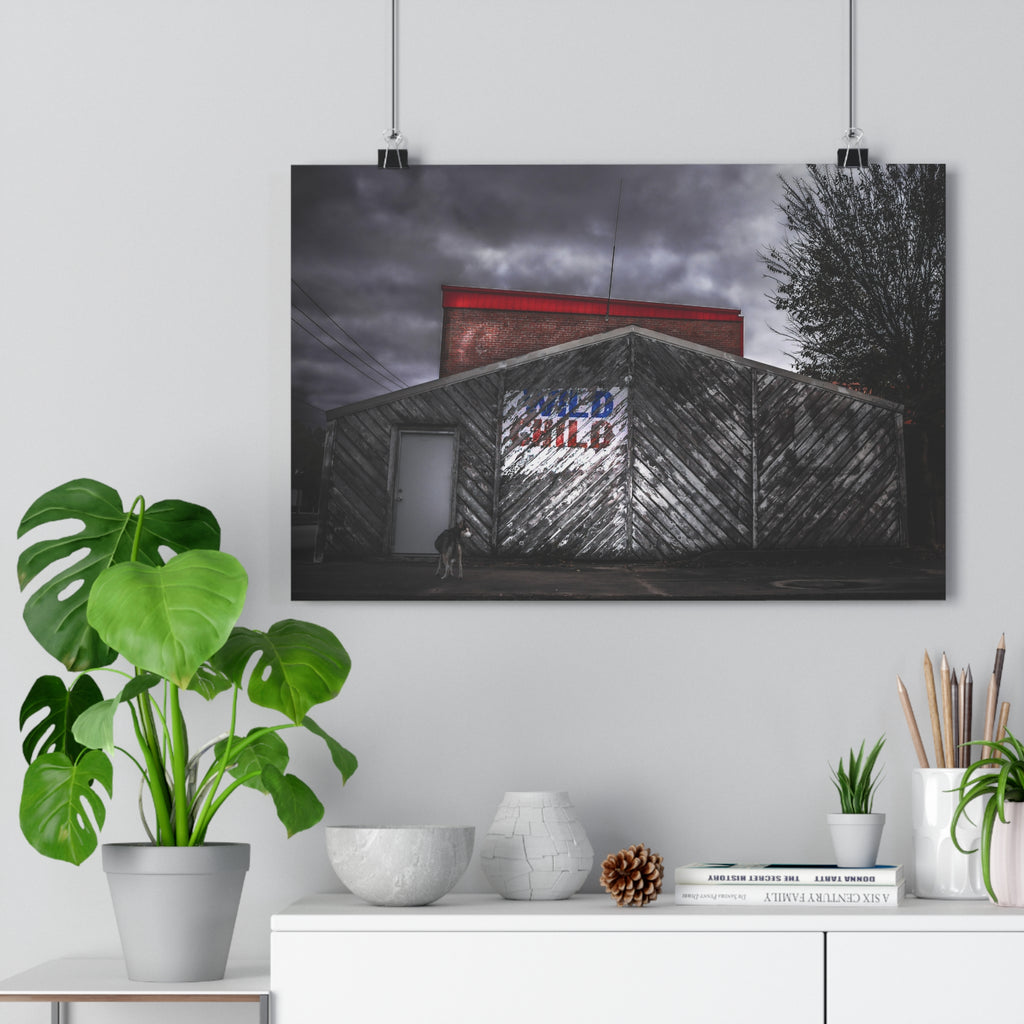 Wild Child- Giclée Art Print-Art by Jennifer Cummins