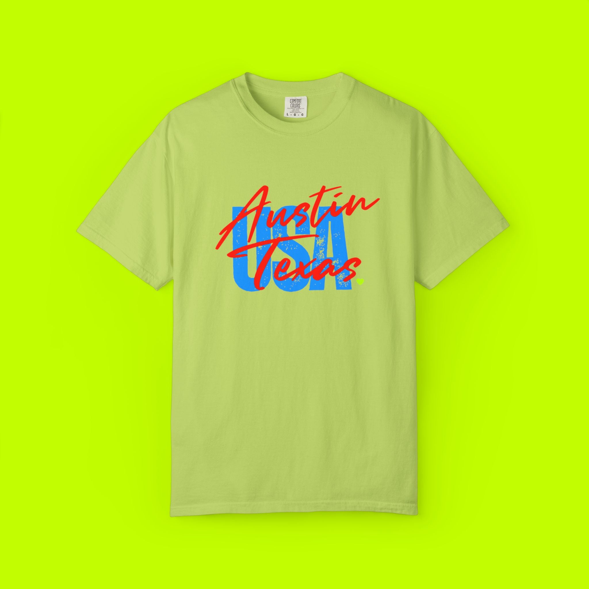 Vintage Style, Graphic Tee, Austin T-shirt