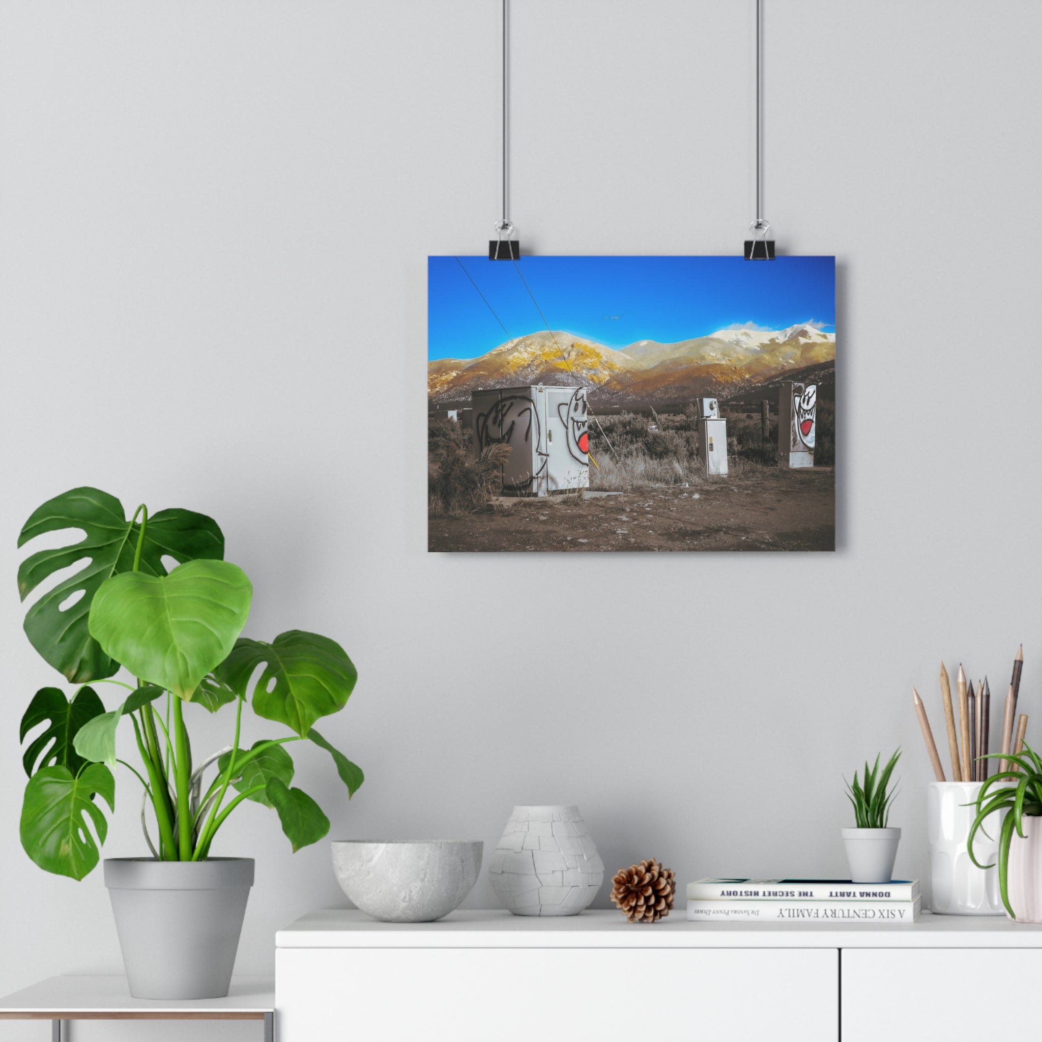 Ghost Mountain- Giclee Art Print- Art by Jennifer Cummins