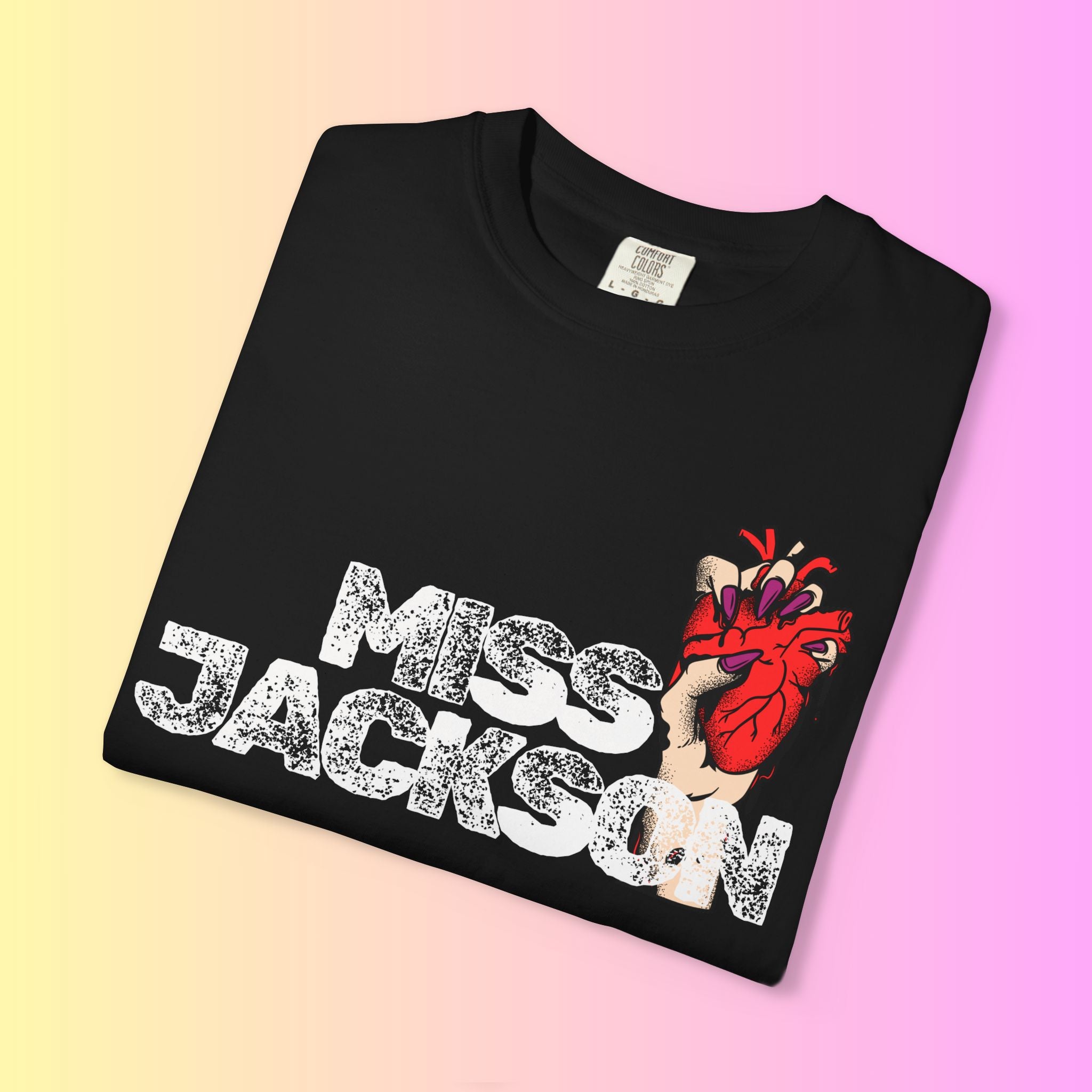 Miss Jackson Tee— 'I'm Sorry' Graphic Tee with Anatomical Heart