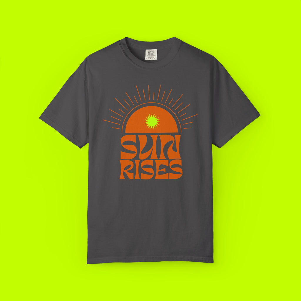 Vintage Style, Graphic Tee, Sun Rises T-shirt