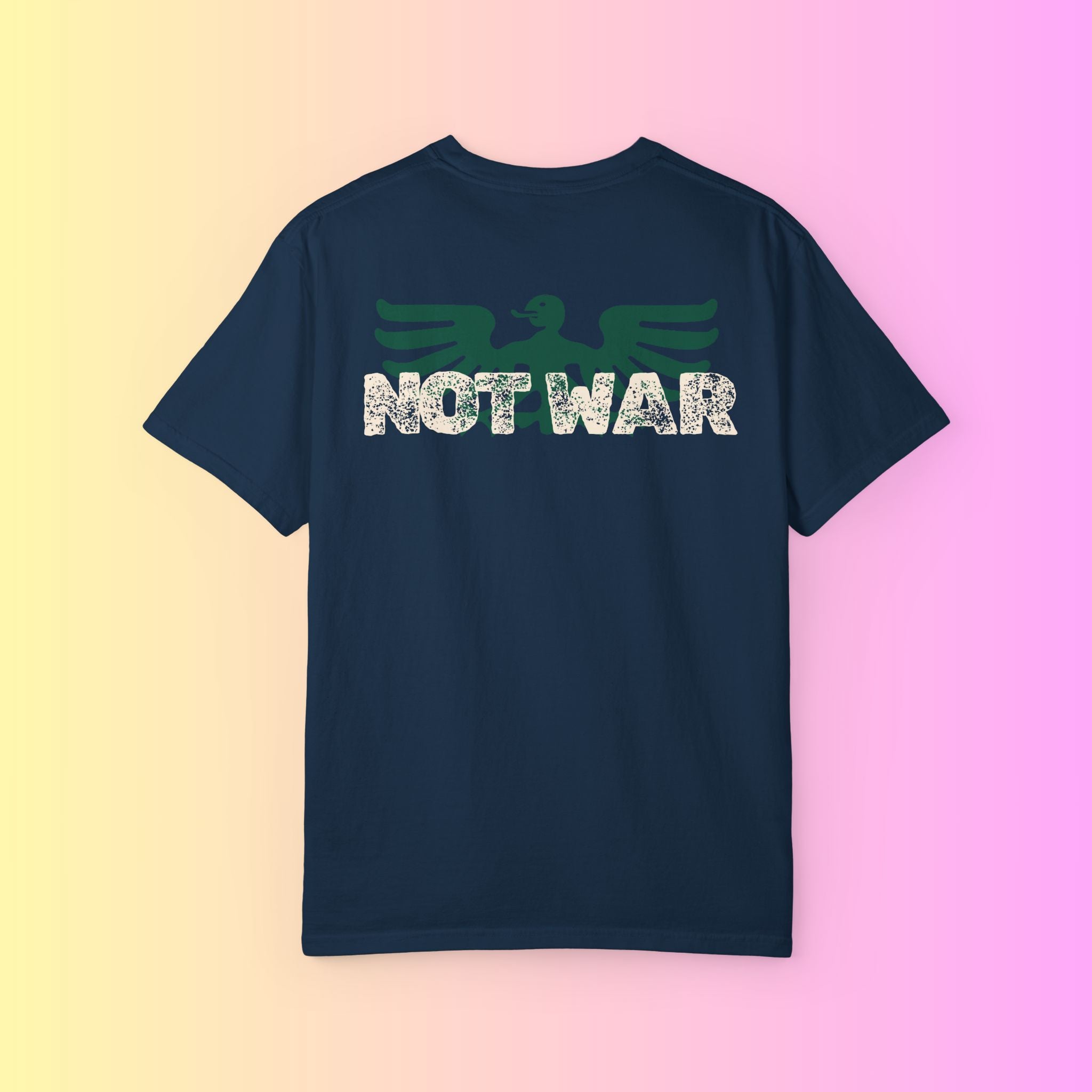 Make Love Not War Tee — Vintage Style Peace Graphic Tee