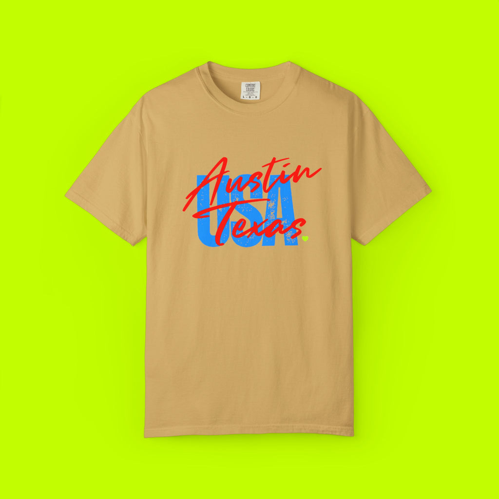 Vintage Style, Graphic Tee, Austin T-shirt