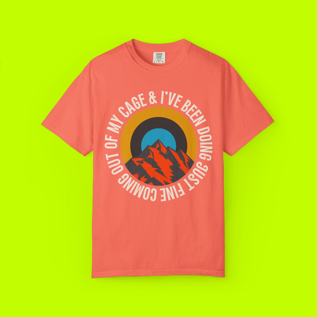 Vintage Style Band Tee, Coming Out Of My Cage