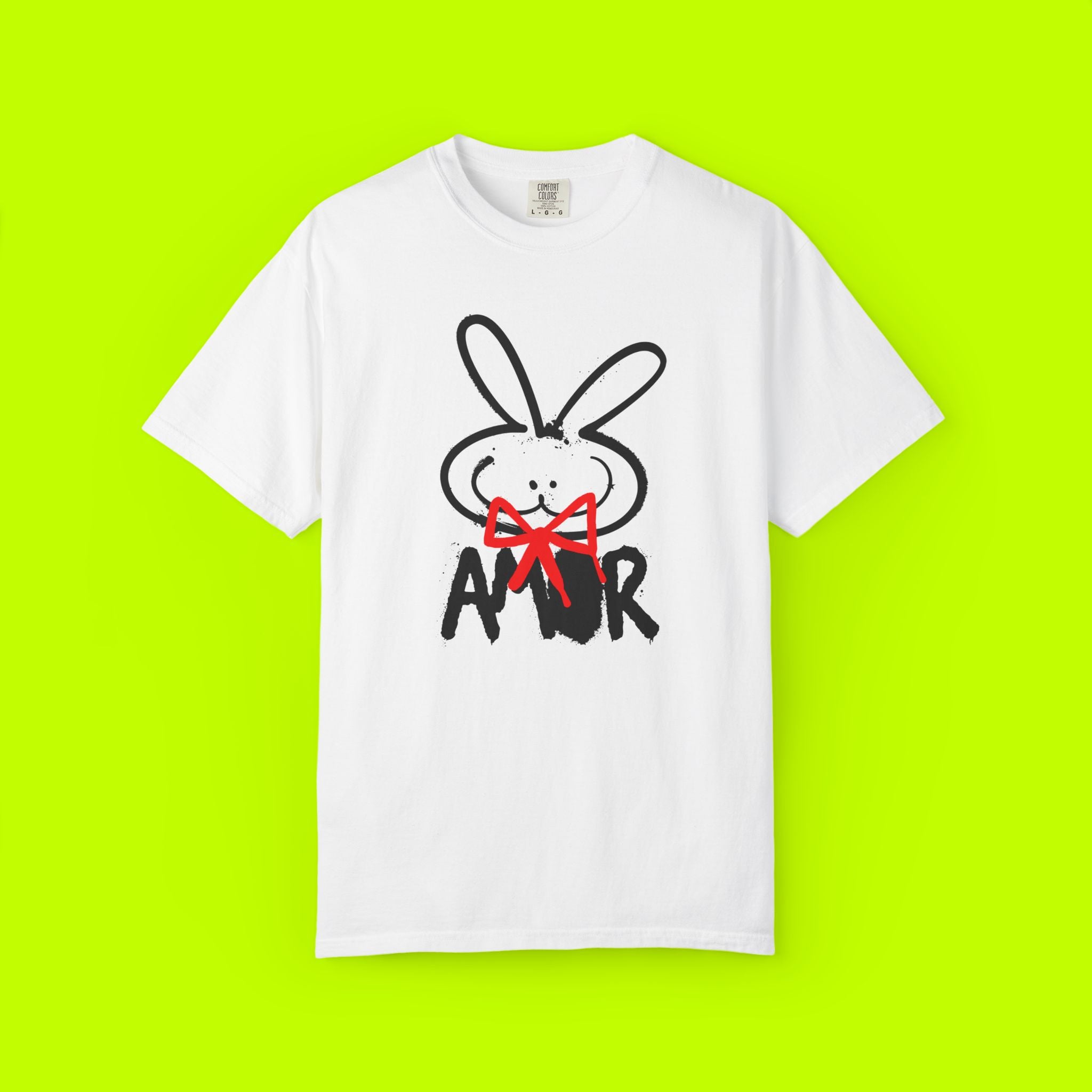 Modern Vintage Style, GraphicTee, Baby Bunny T-shirt