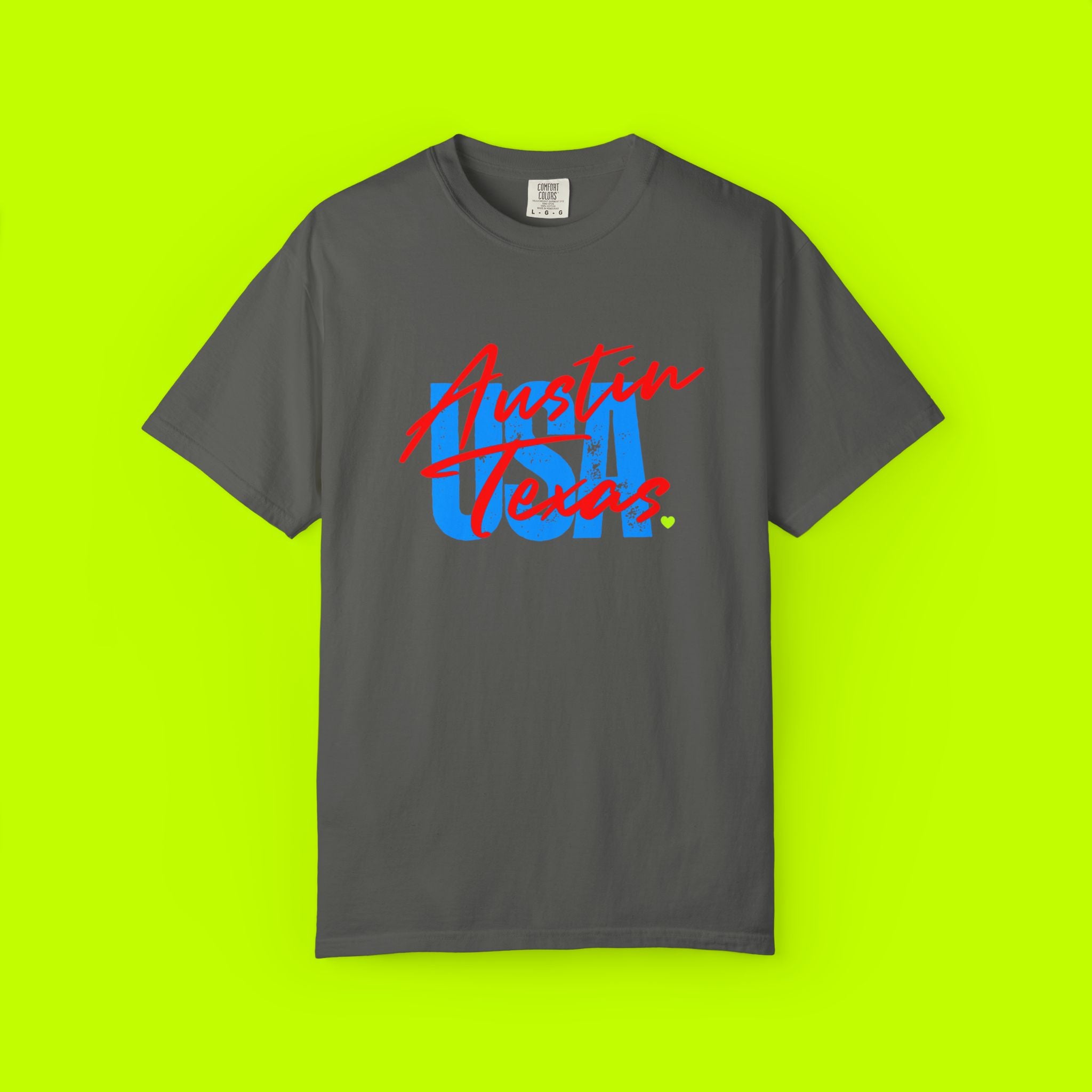 Vintage Style, Graphic Tee, Austin T-shirt