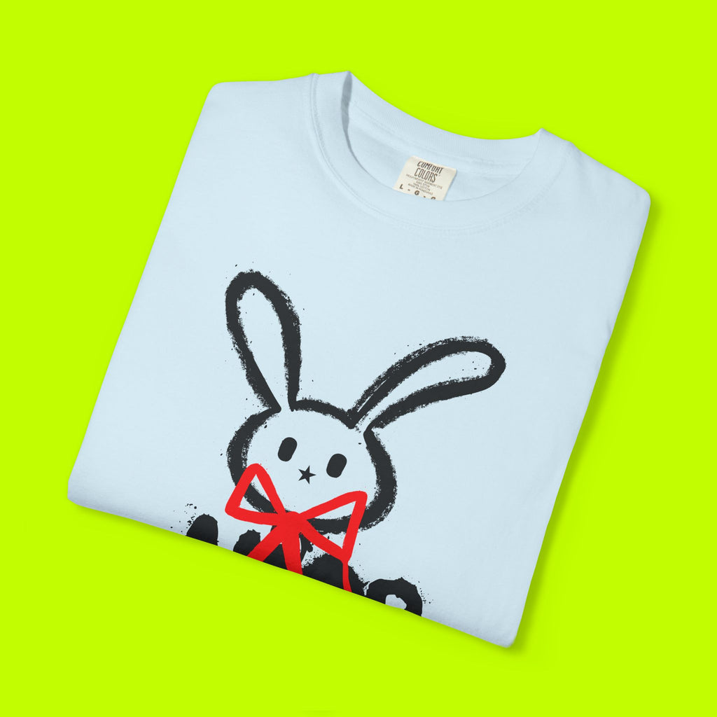 Modern Vintage Style, GraphicTee, Bunny Amor T-shirt