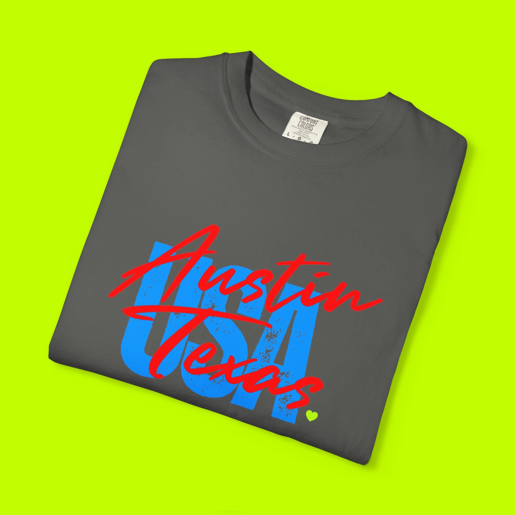 Vintage Style, Graphic Tee, Austin T-shirt