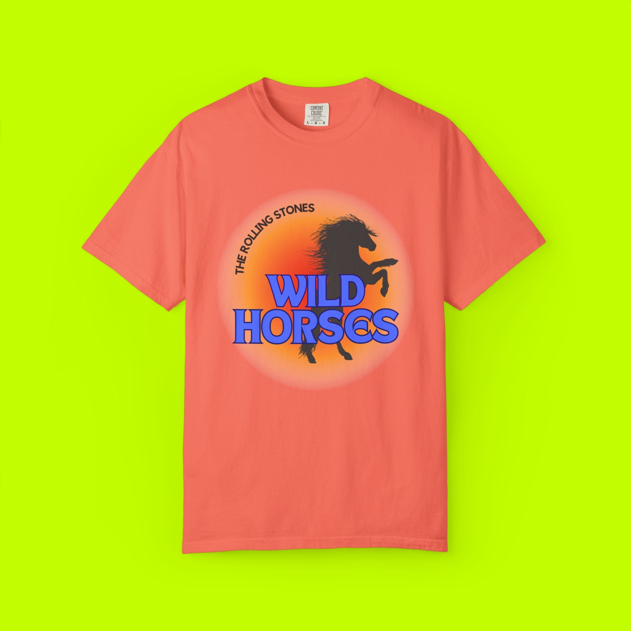 Modern Vintage Style, Wild Horses, Graphic Tee