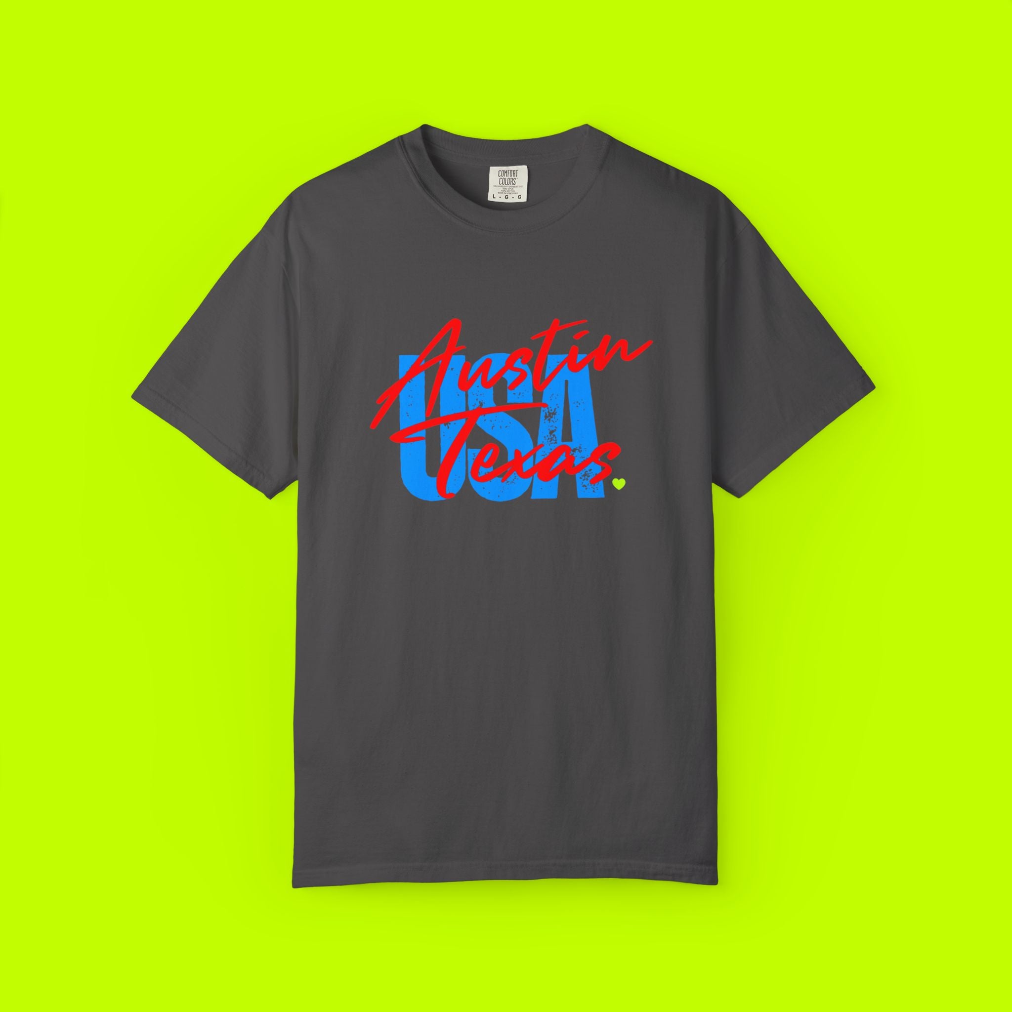 Vintage Style, Graphic Tee, Austin T-shirt