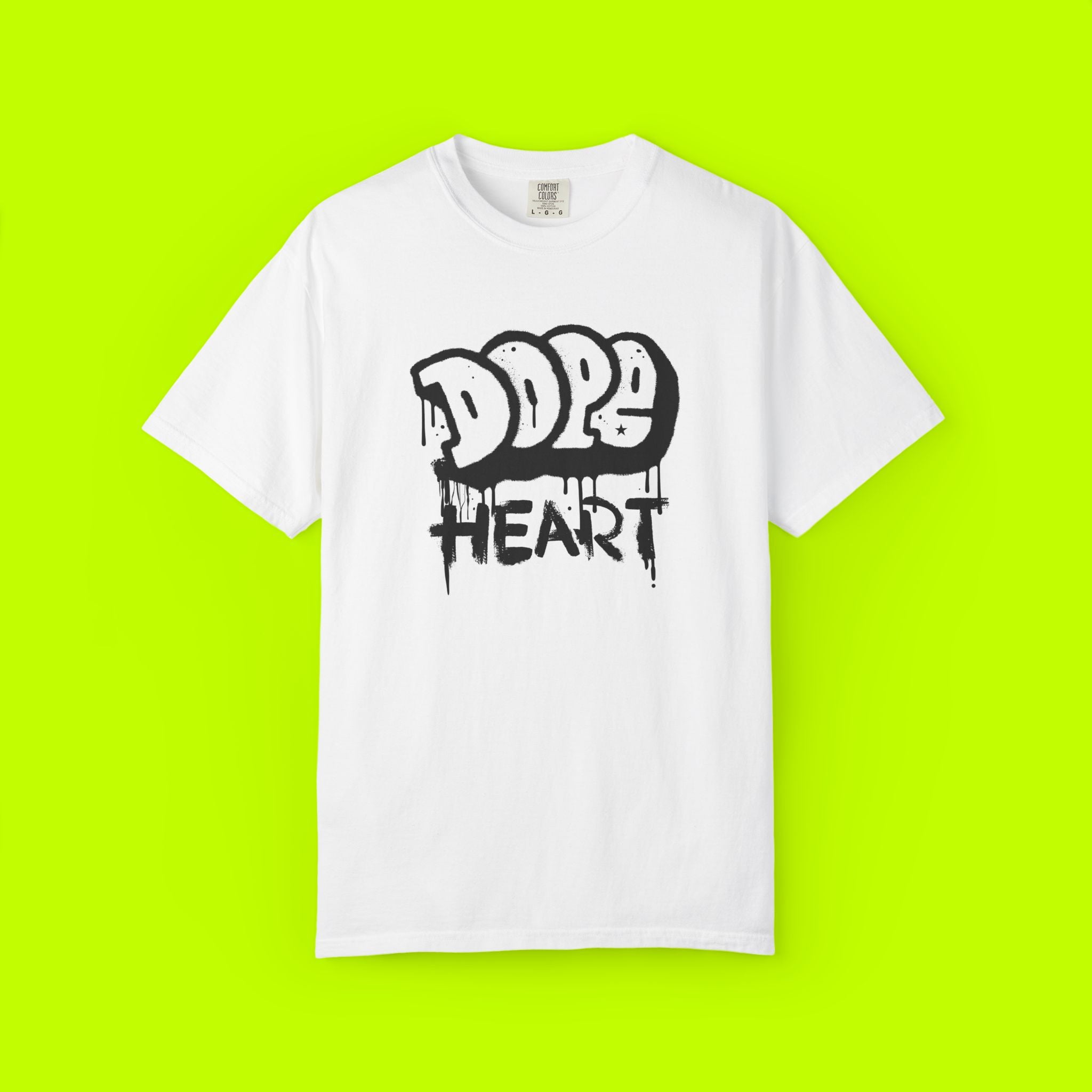 Modern Vintage Style, GraphicTee, Dope Heart T-shirt