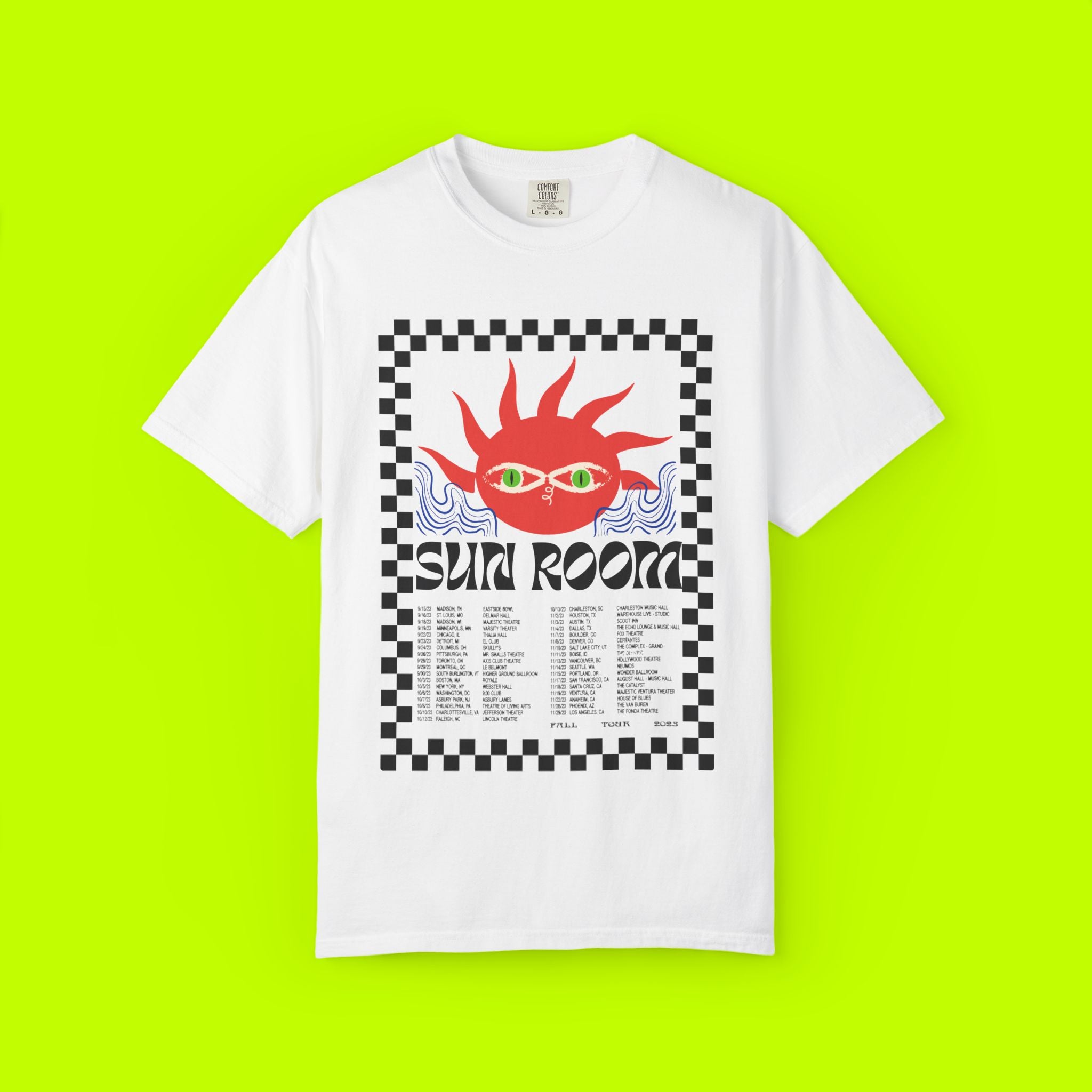 Sun Room Unisex T-Shirt | Retro Vibe Tee, Casual Summer Shirt, Gift for Music Lovers, Festival Wear, Graphic Tee