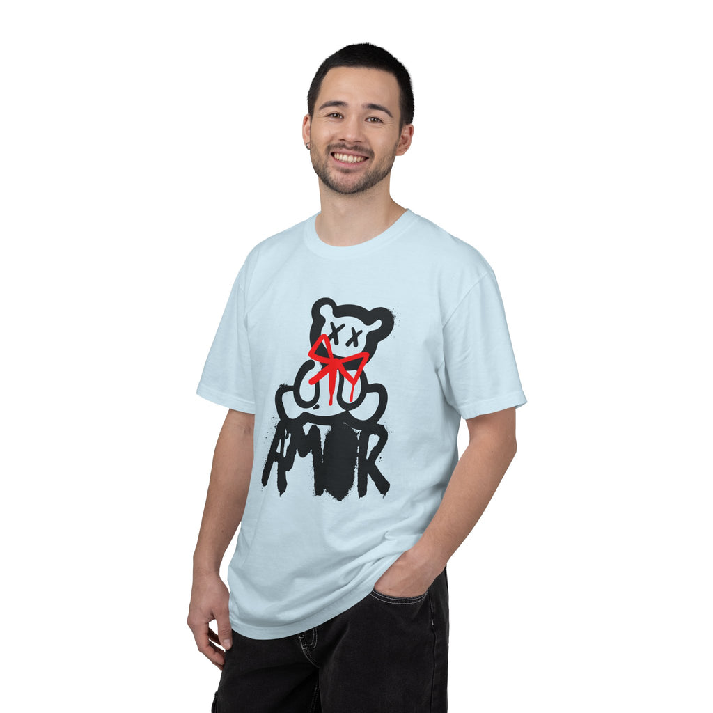 Modern Vintage Style, GraphicTee, Teddy Bear Amor T-shirt