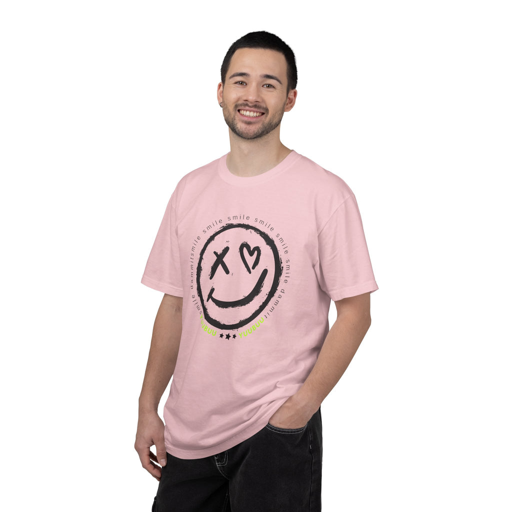 Vintage Style, Smiley Face, Smile Dammit Tshirt
