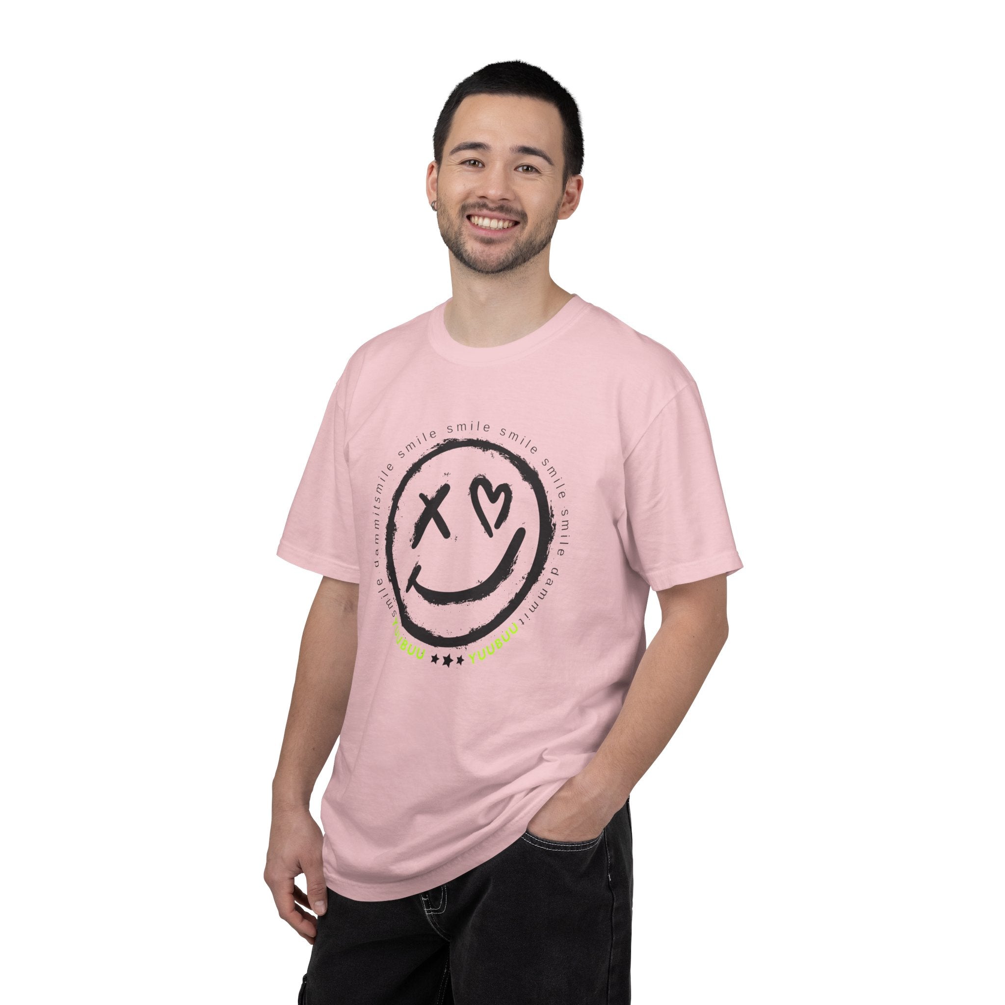 Vintage Style, Smiley Face, Smile Dammit Tshirt