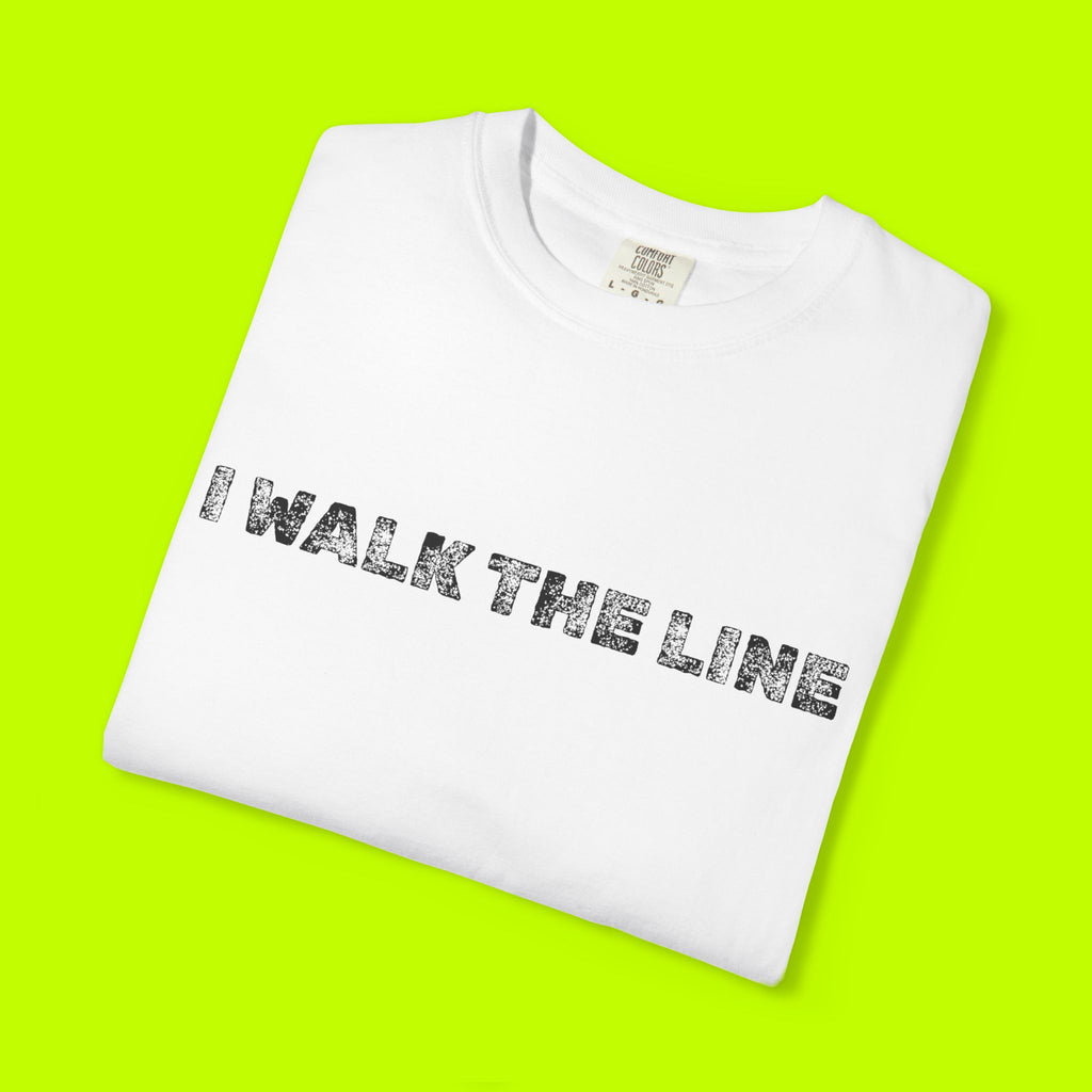 I Walk the Line Tee, Vintage Style