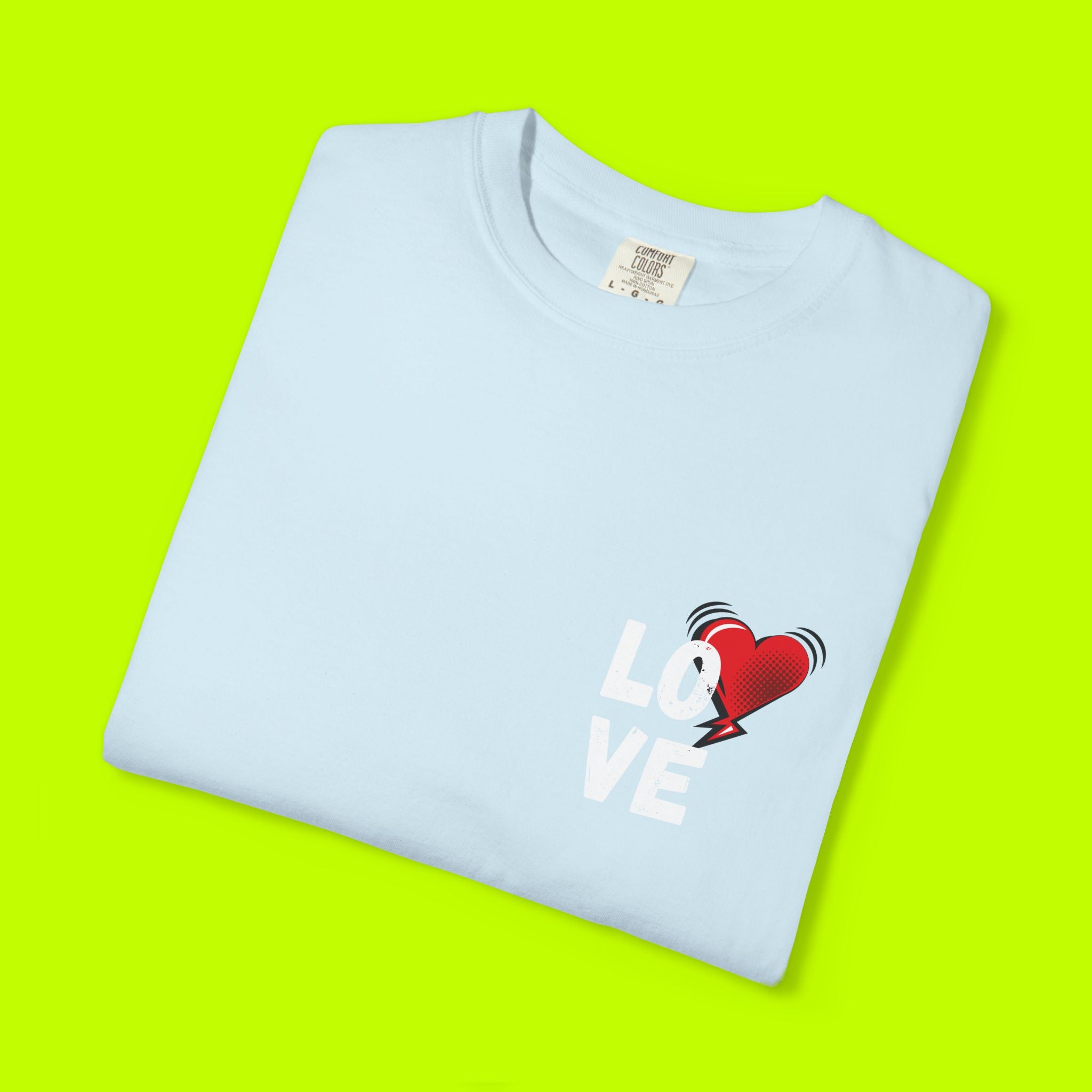 Pop Art Love Vintage Style T-shirt