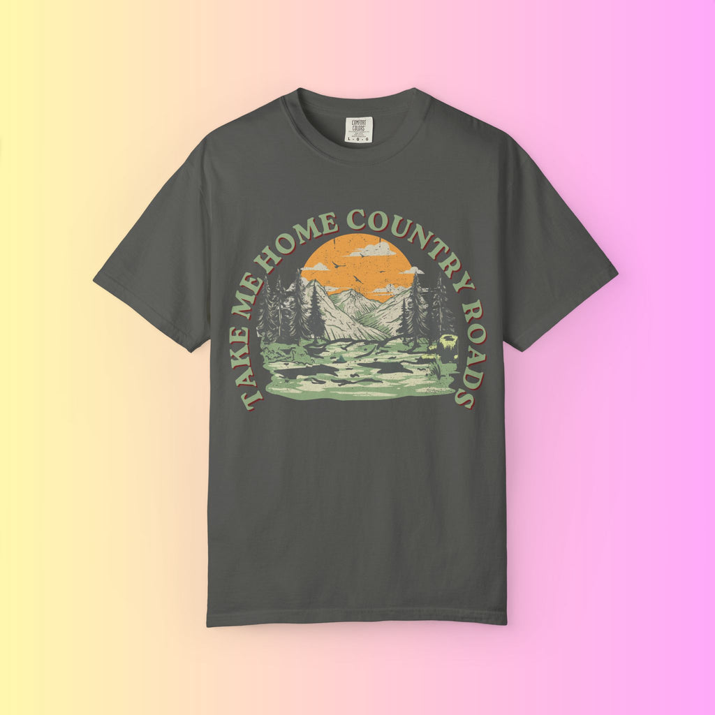 Take Me Home Country Road — Vintage Style Tee