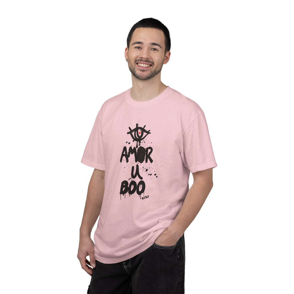Modern Vintage Style, GraphicTee, I Amor U Boo T-shirt