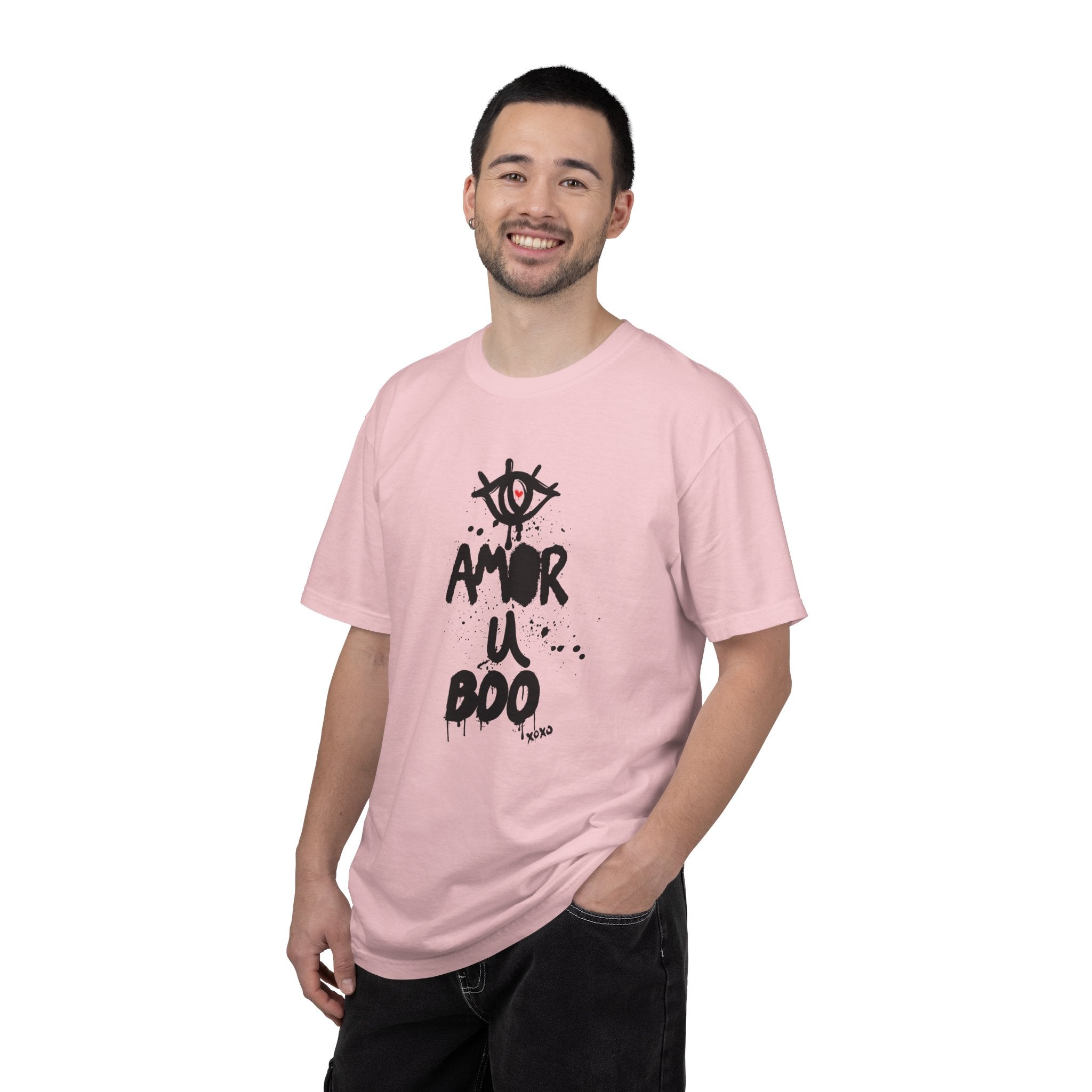 Modern Vintage Style, GraphicTee, I Amor U Boo T-shirt