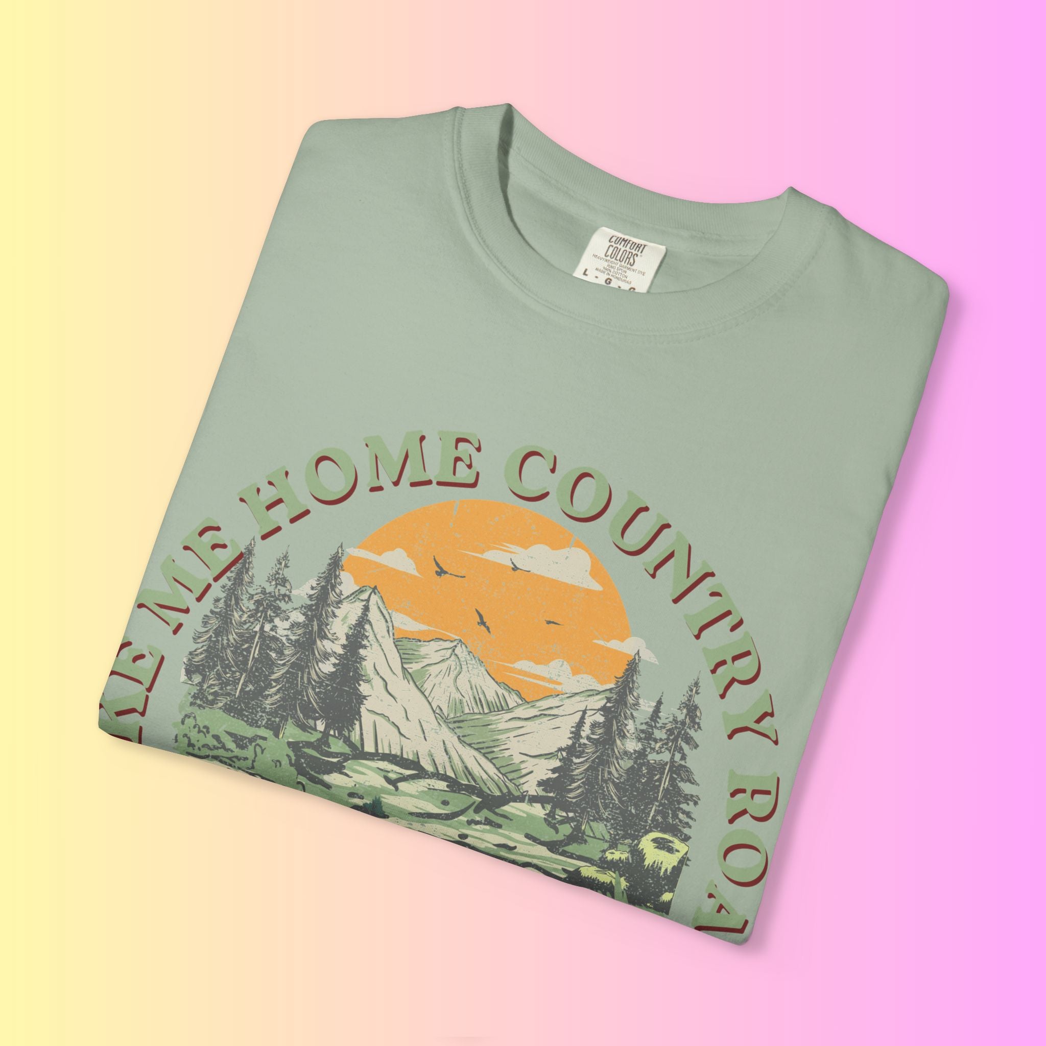 Take Me Home Country Road — Vintage Style Tee