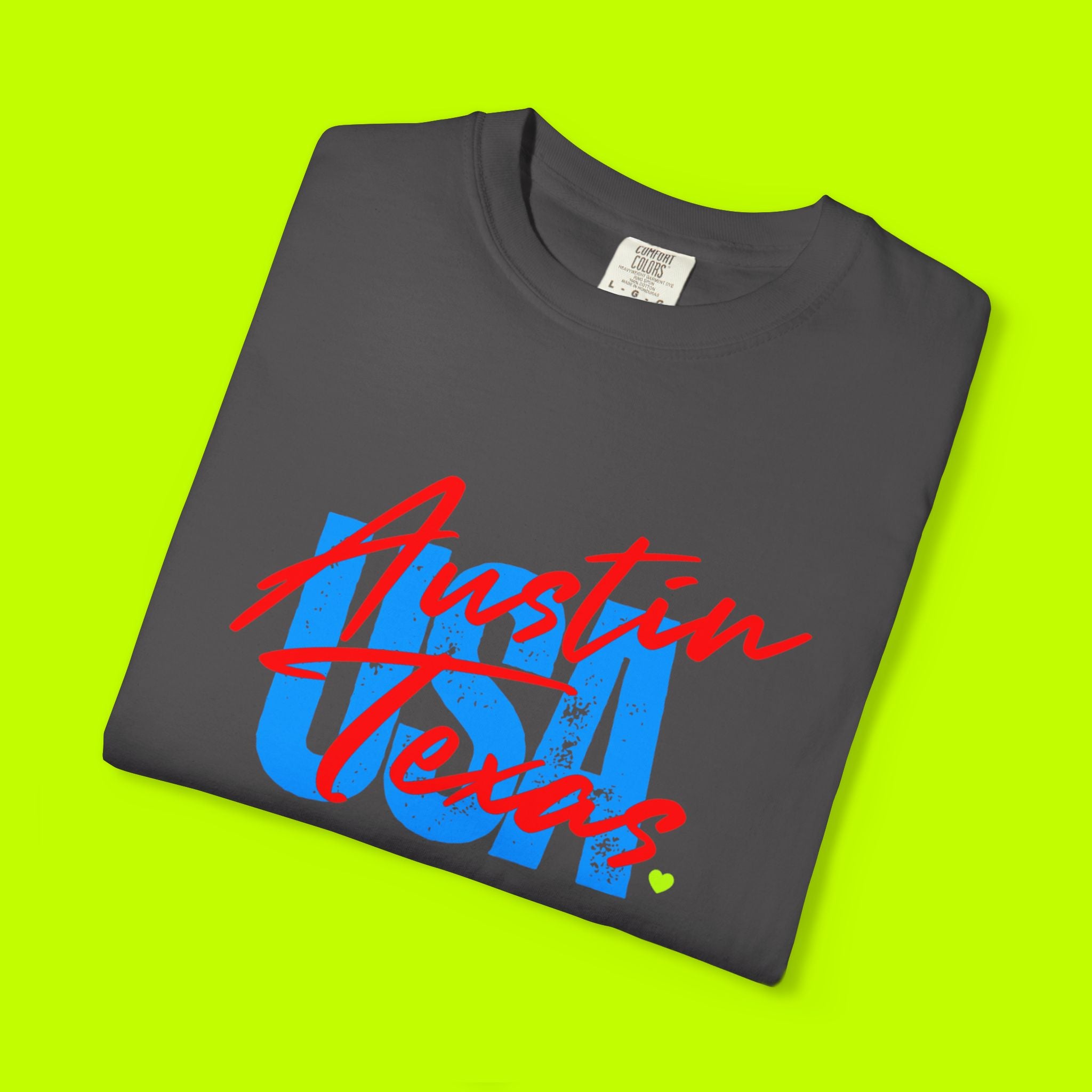Vintage Style, Graphic Tee, Austin T-shirt