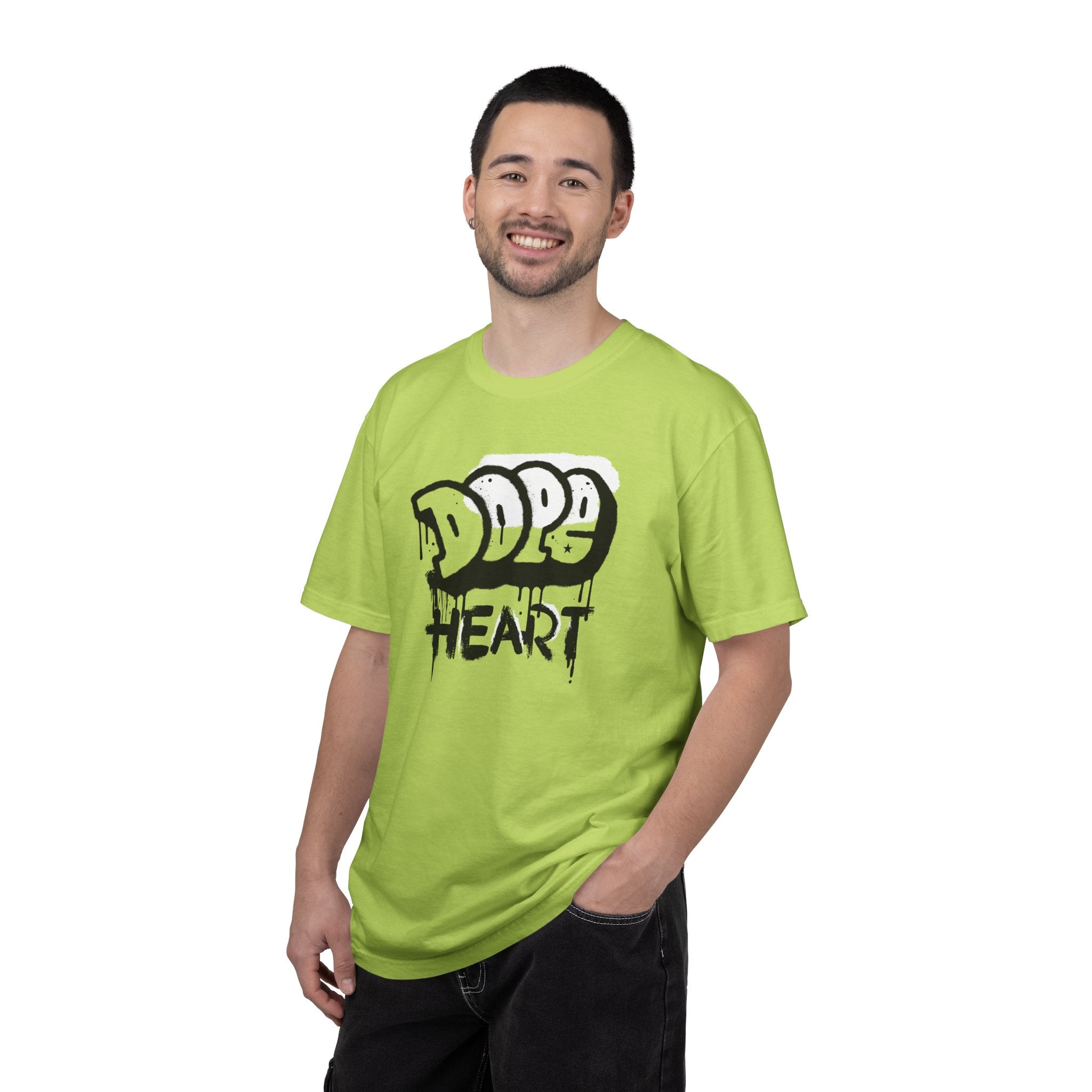 Modern Vintage Style, GraphicTee, Dope Heart T-shirt