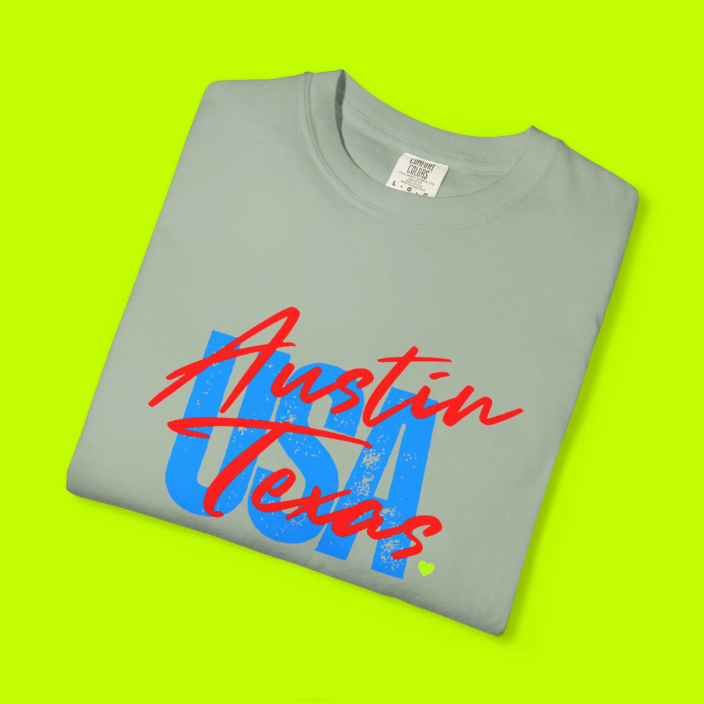 Vintage Style, Graphic Tee, Austin T-shirt