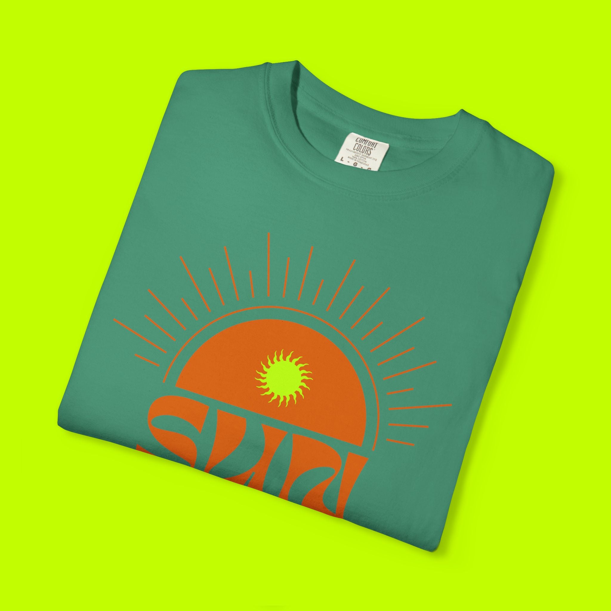 Vintage Style, Graphic Tee, Sun Rises T-shirt