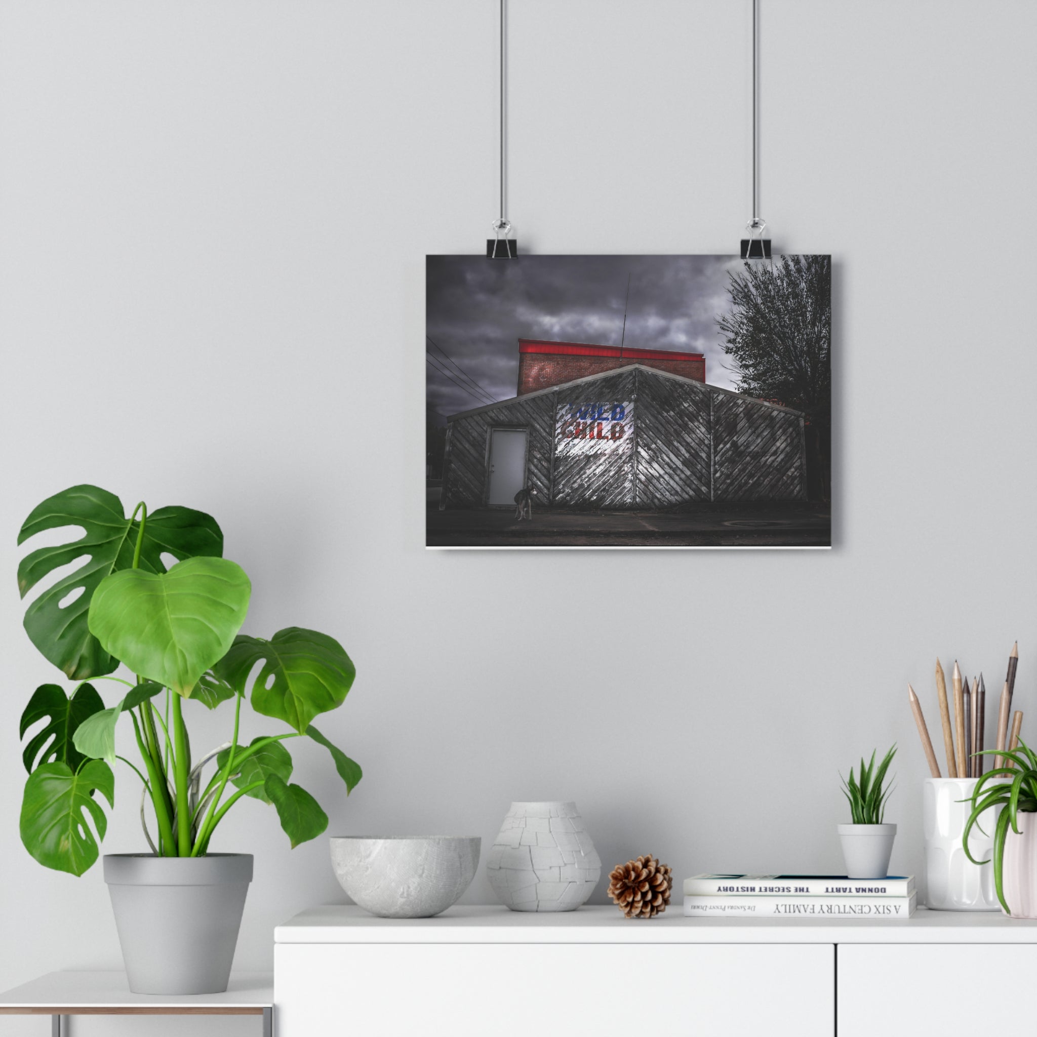 Wild Child- Giclée Art Print-Art by Jennifer Cummins