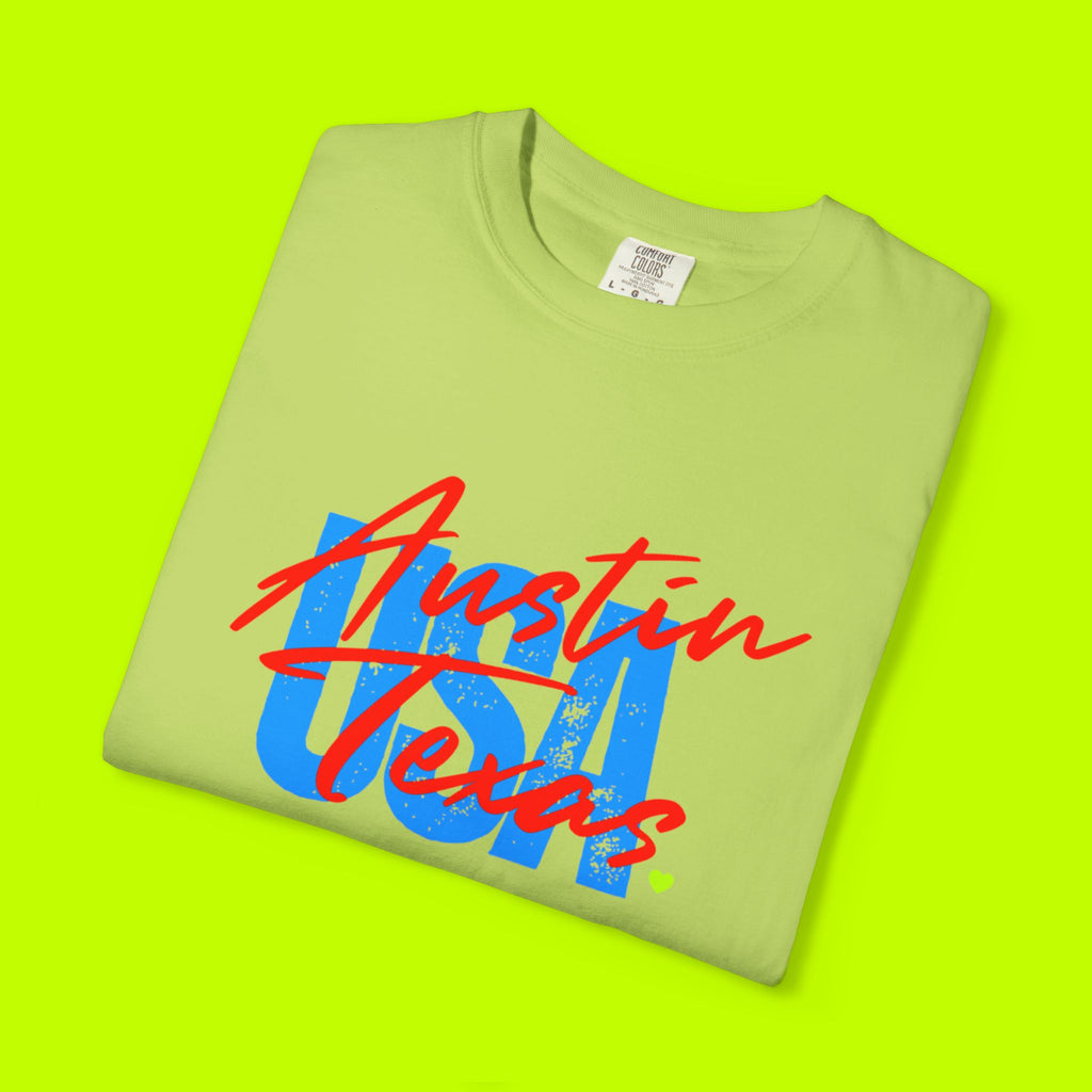 Vintage Style, Graphic Tee, Austin T-shirt