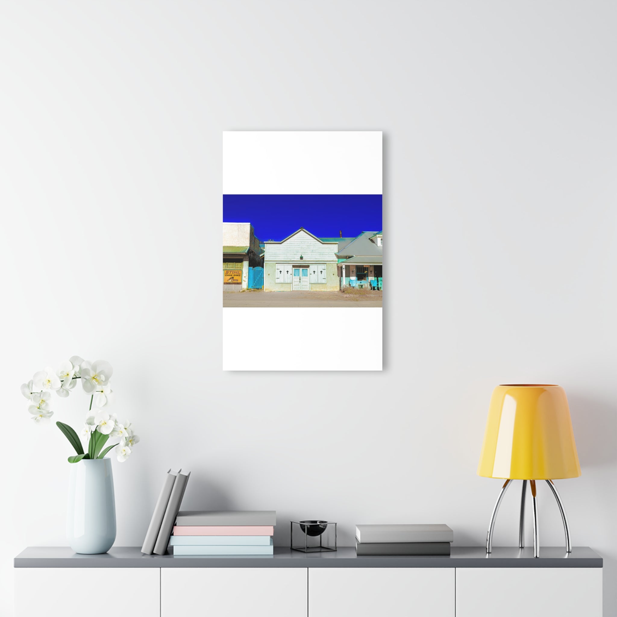 Acrylic Print - Vintage shopfront Photo (French Cleat Hanging)