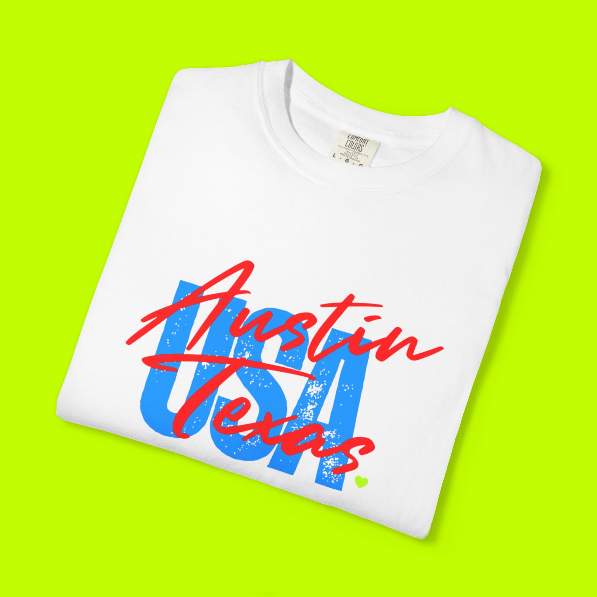 Vintage Style, Graphic Tee, Austin T-shirt
