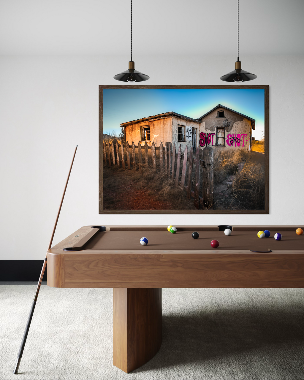 SHOT SHOT Graffiti-Giclée Art Print - Art by Jennifer Cummins