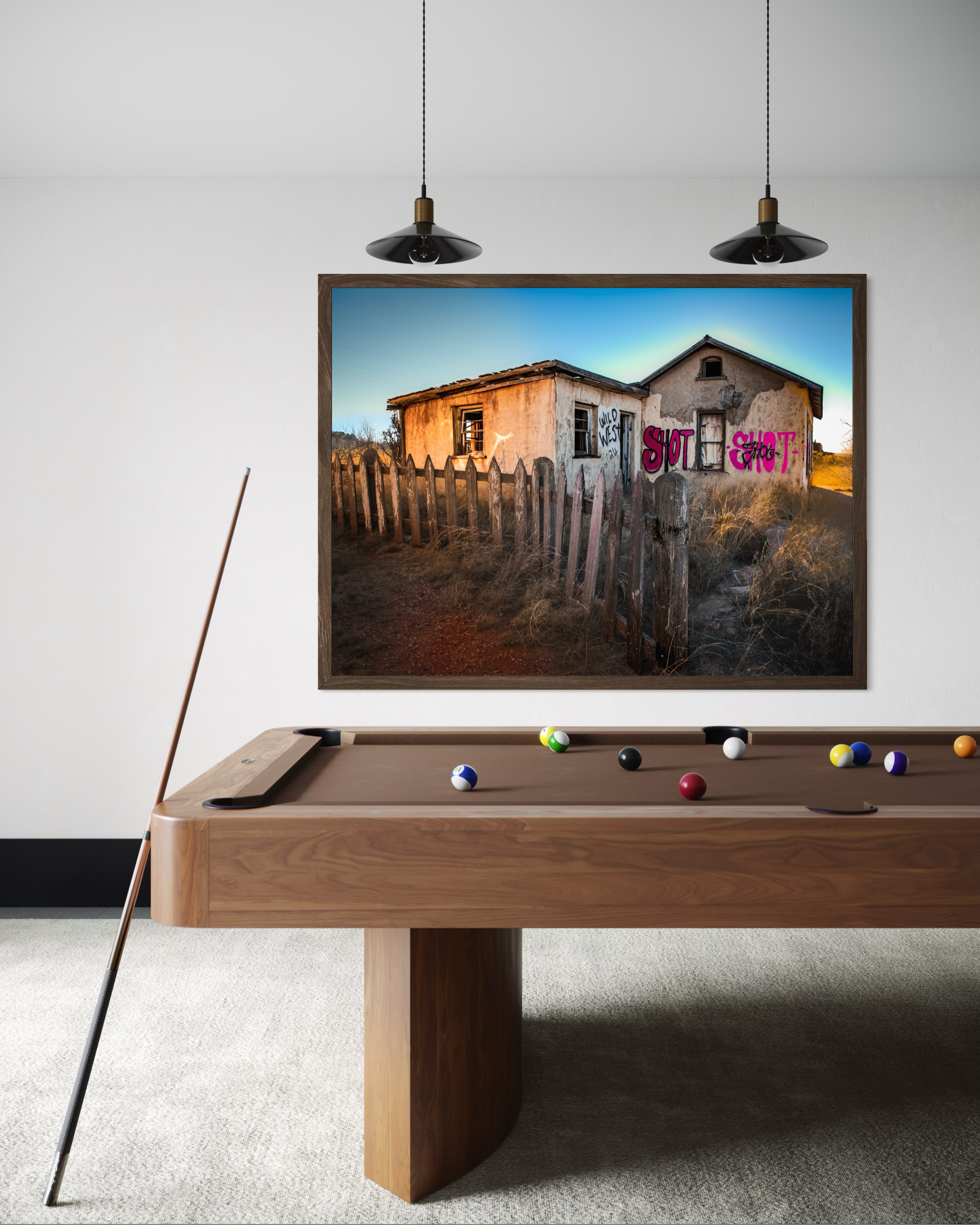 SHOT SHOT Graffiti-Giclée Art Print - Art by Jennifer Cummins