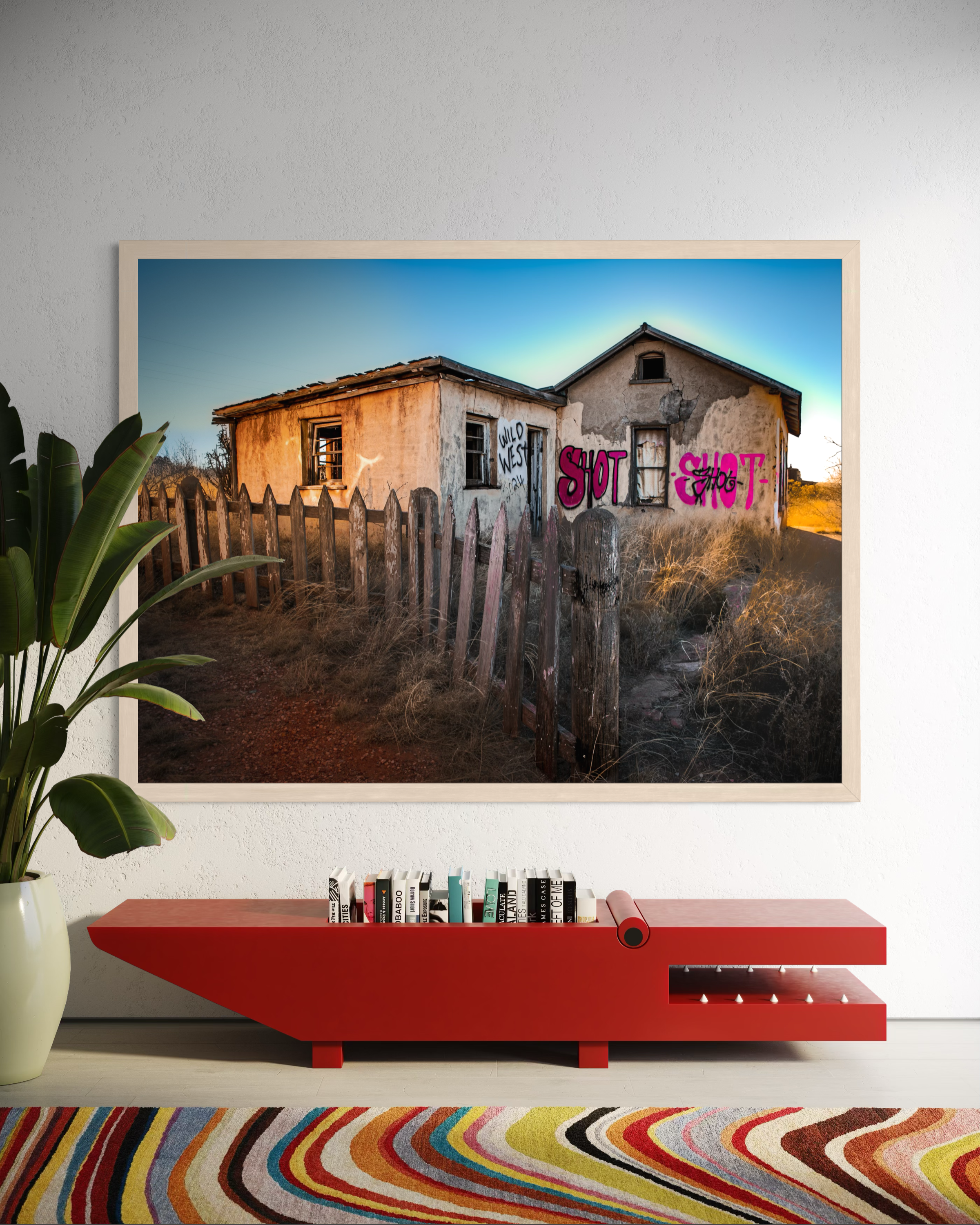 SHOT SHOT Graffiti-Giclée Art Print - Art by Jennifer Cummins