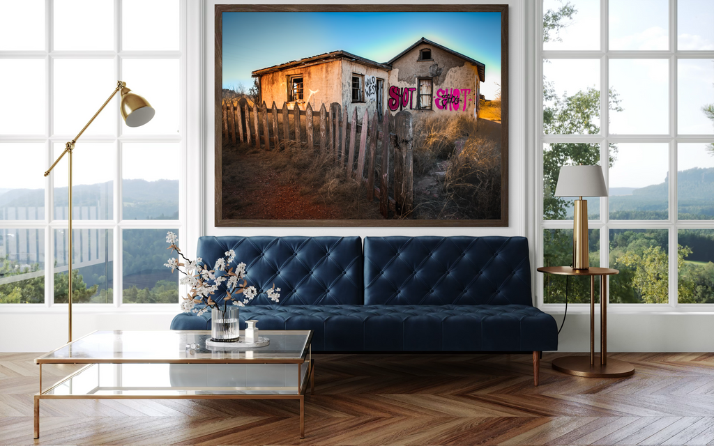 SHOT SHOT Graffiti-Giclée Art Print - Art by Jennifer Cummins