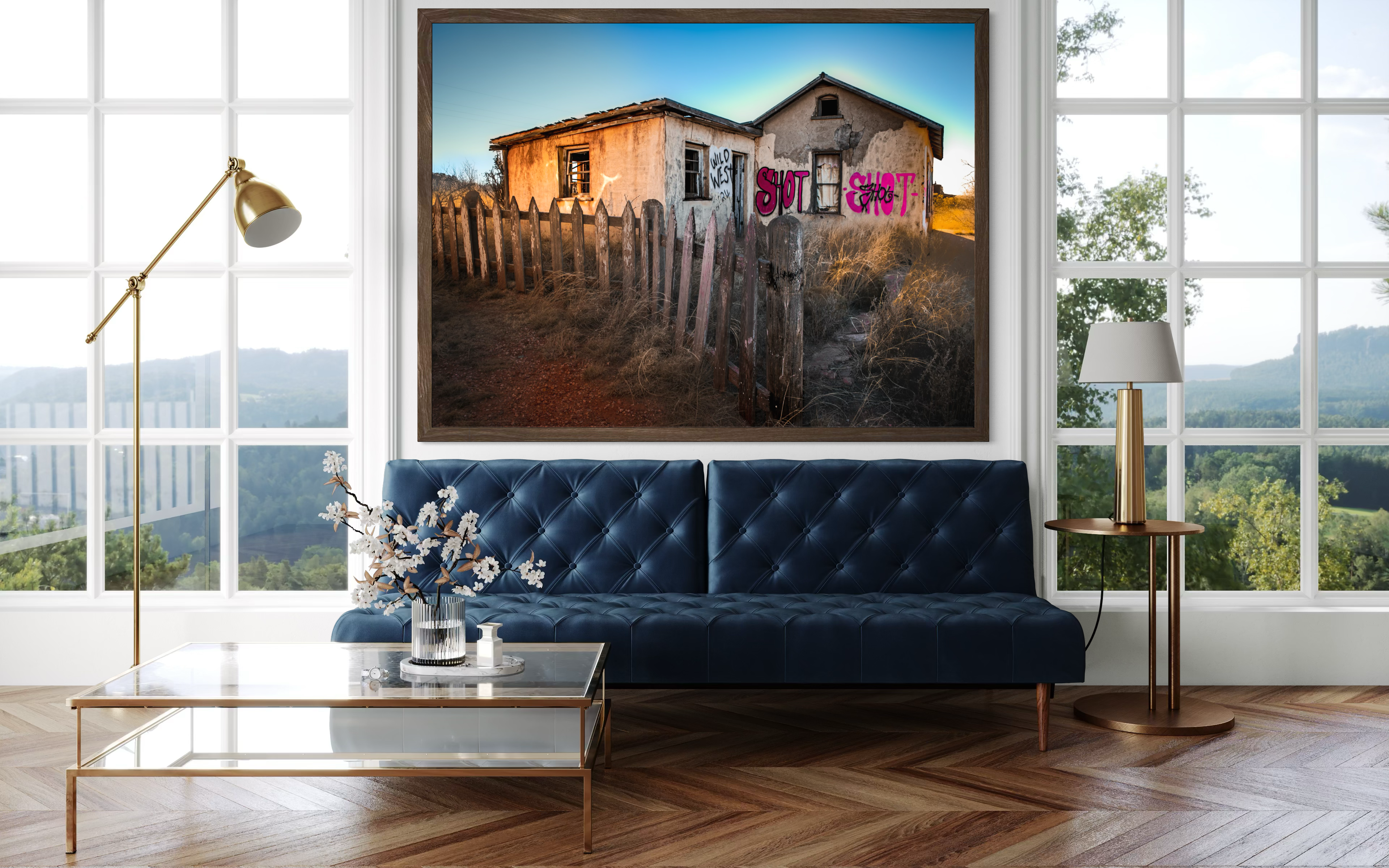 SHOT SHOT Graffiti-Giclée Art Print - Art by Jennifer Cummins